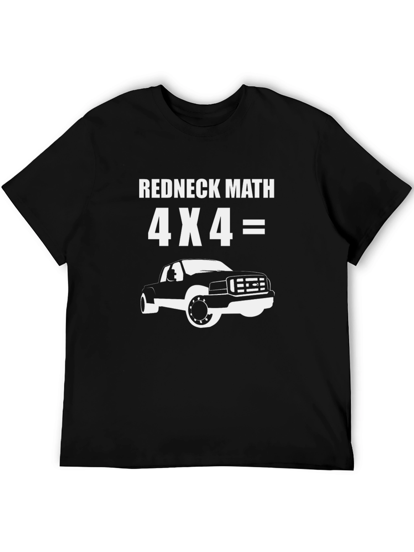 Redneck Math 4x4 = Truck Graphic Tee