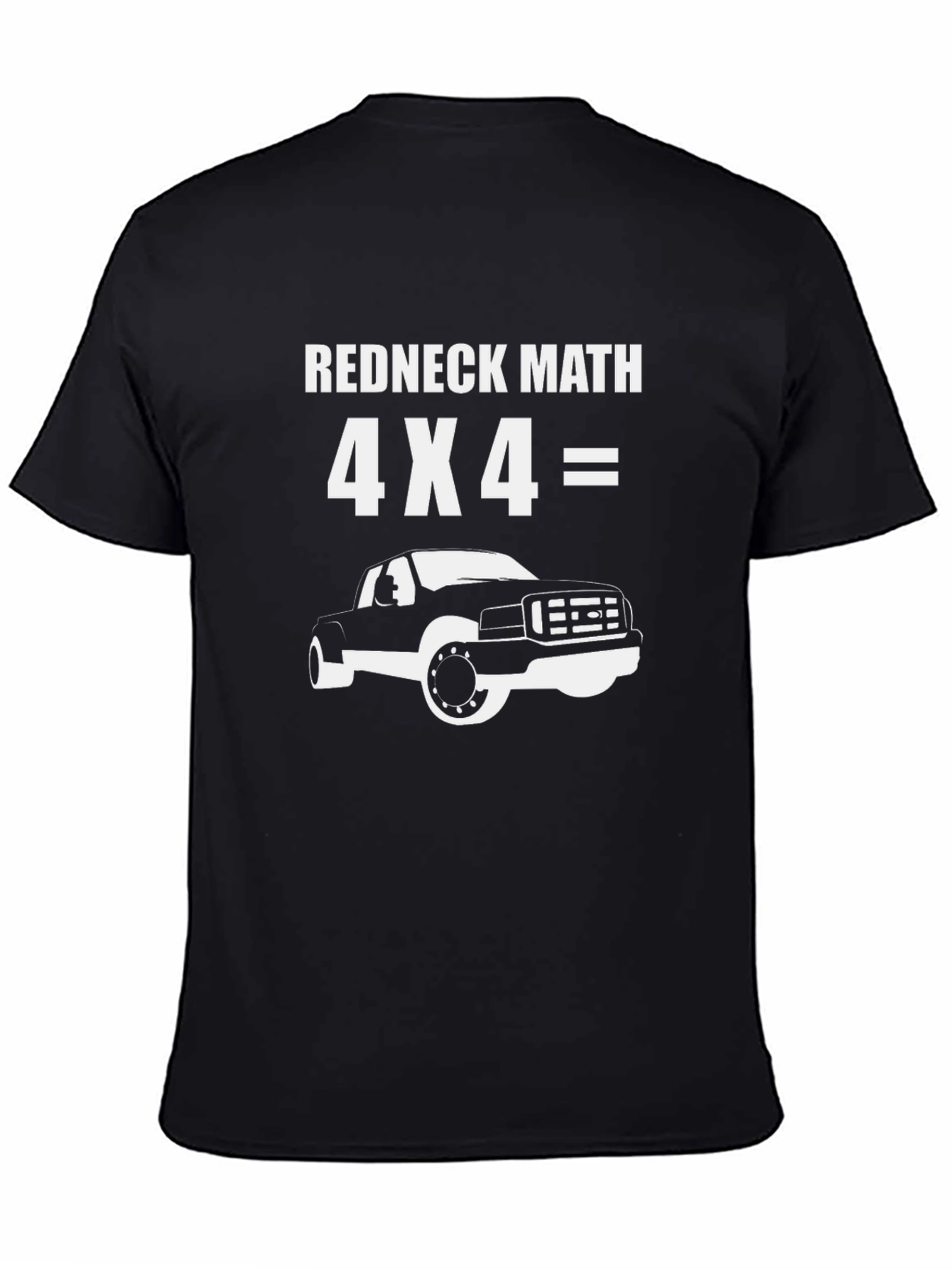 Redneck Math 4x4 = Truck Graphic Tee
