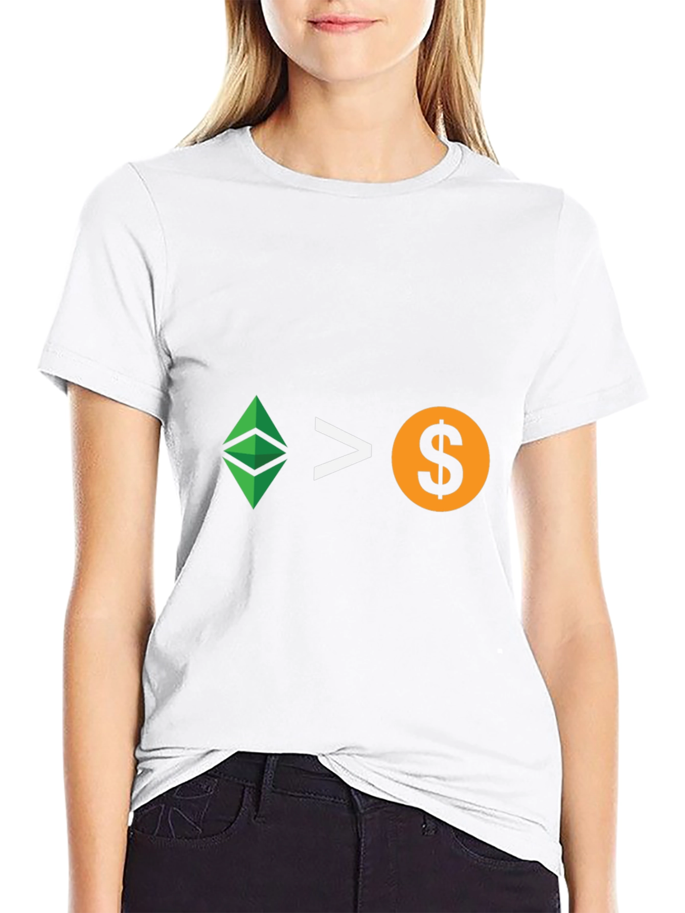 Ethereum > Dollar T-Shirt - Crypto Currency Tee