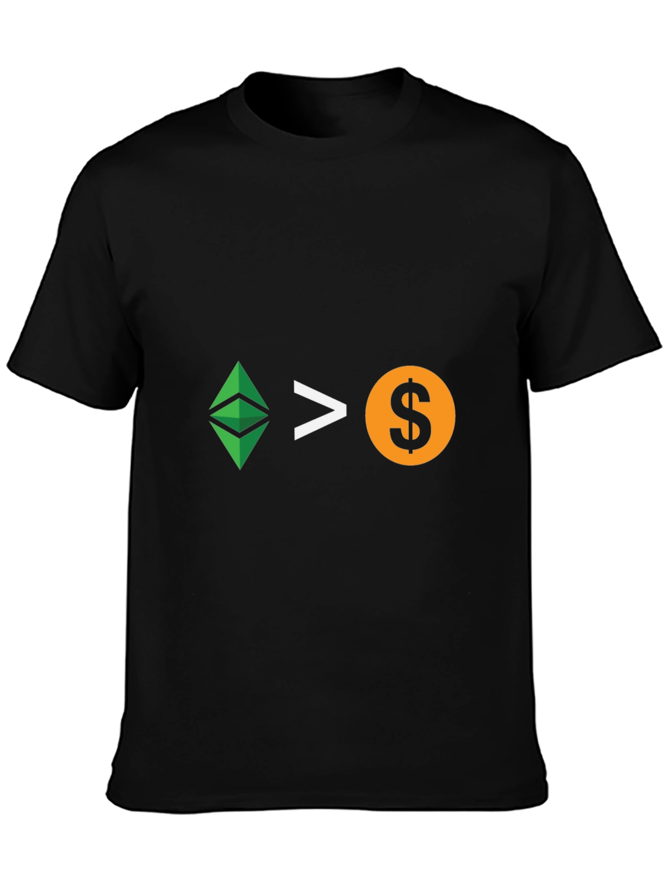 Ethereum > Dollar T-Shirt - Crypto Currency Tee