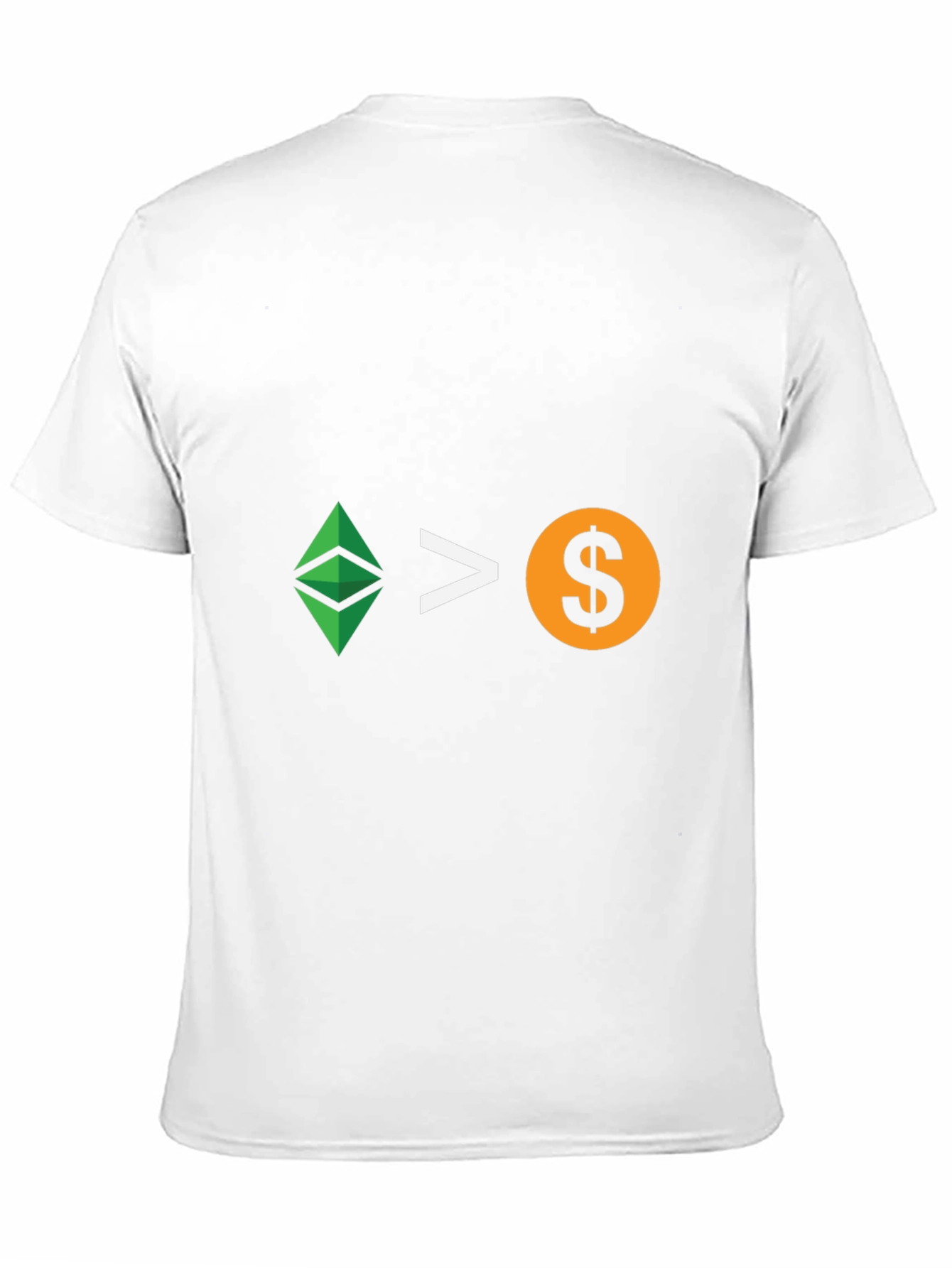 Ethereum > Dollar T-Shirt - Crypto Currency Tee