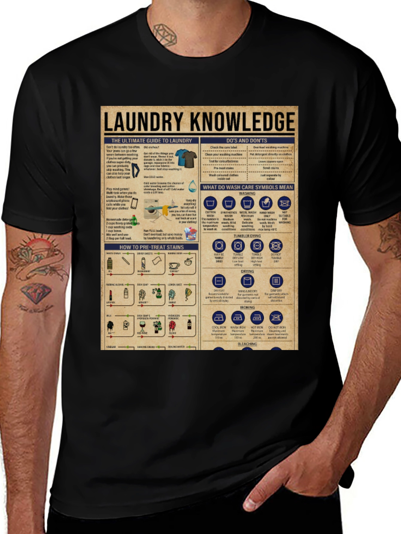 Laundry Knowledge T-Shirt