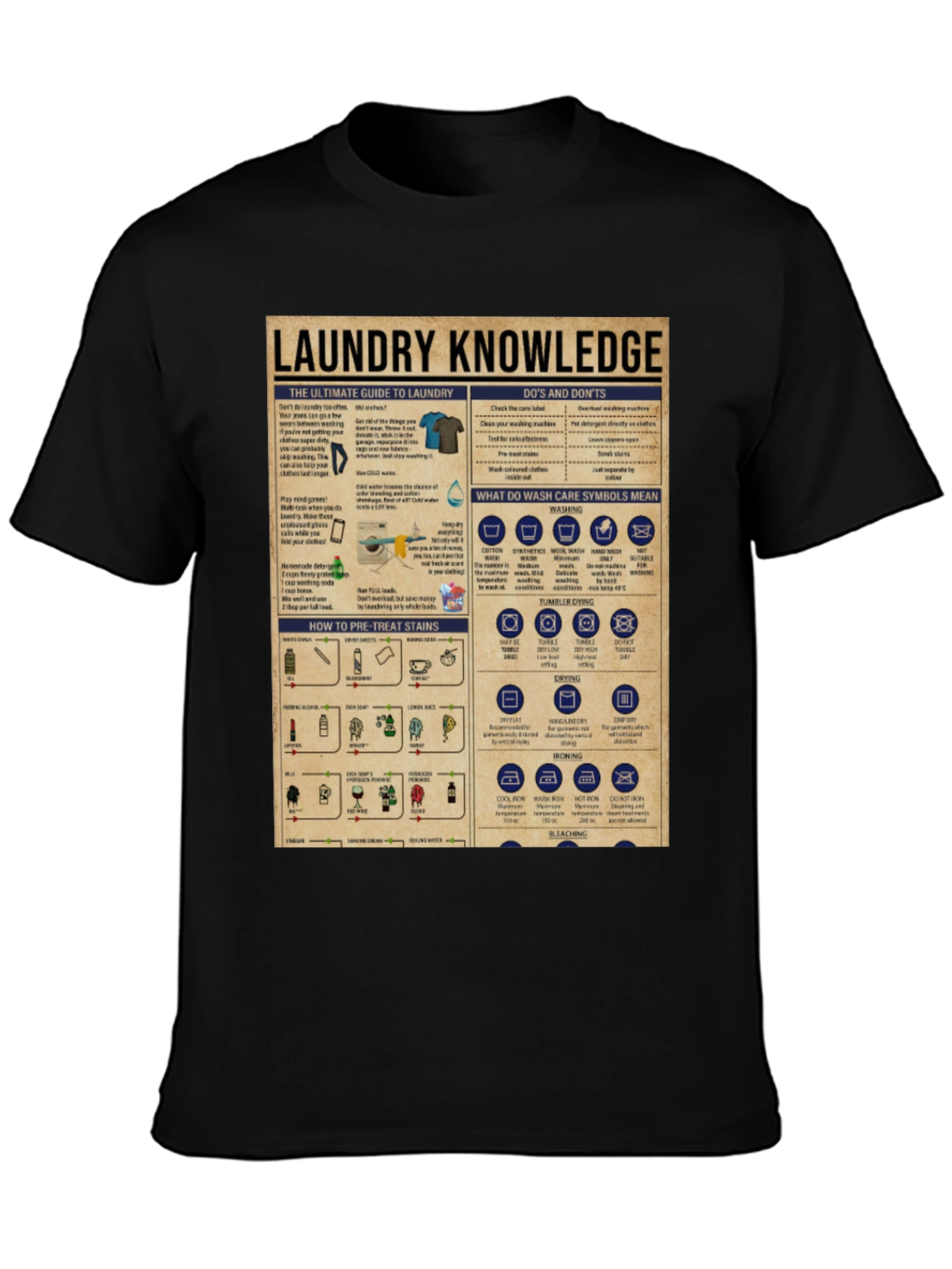 Laundry Knowledge T-Shirt