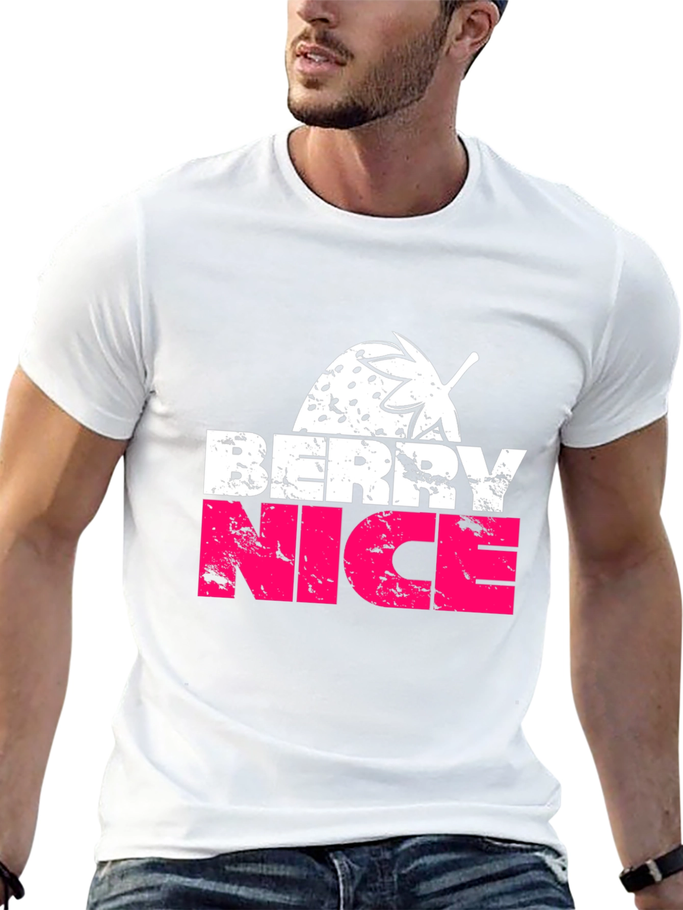 Berry Nice Graphic Tee - Trendy Unisex T-Shirt