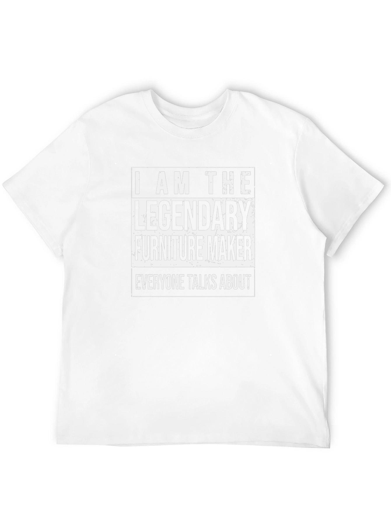Legendary Furniture Maker Black T-Shirt