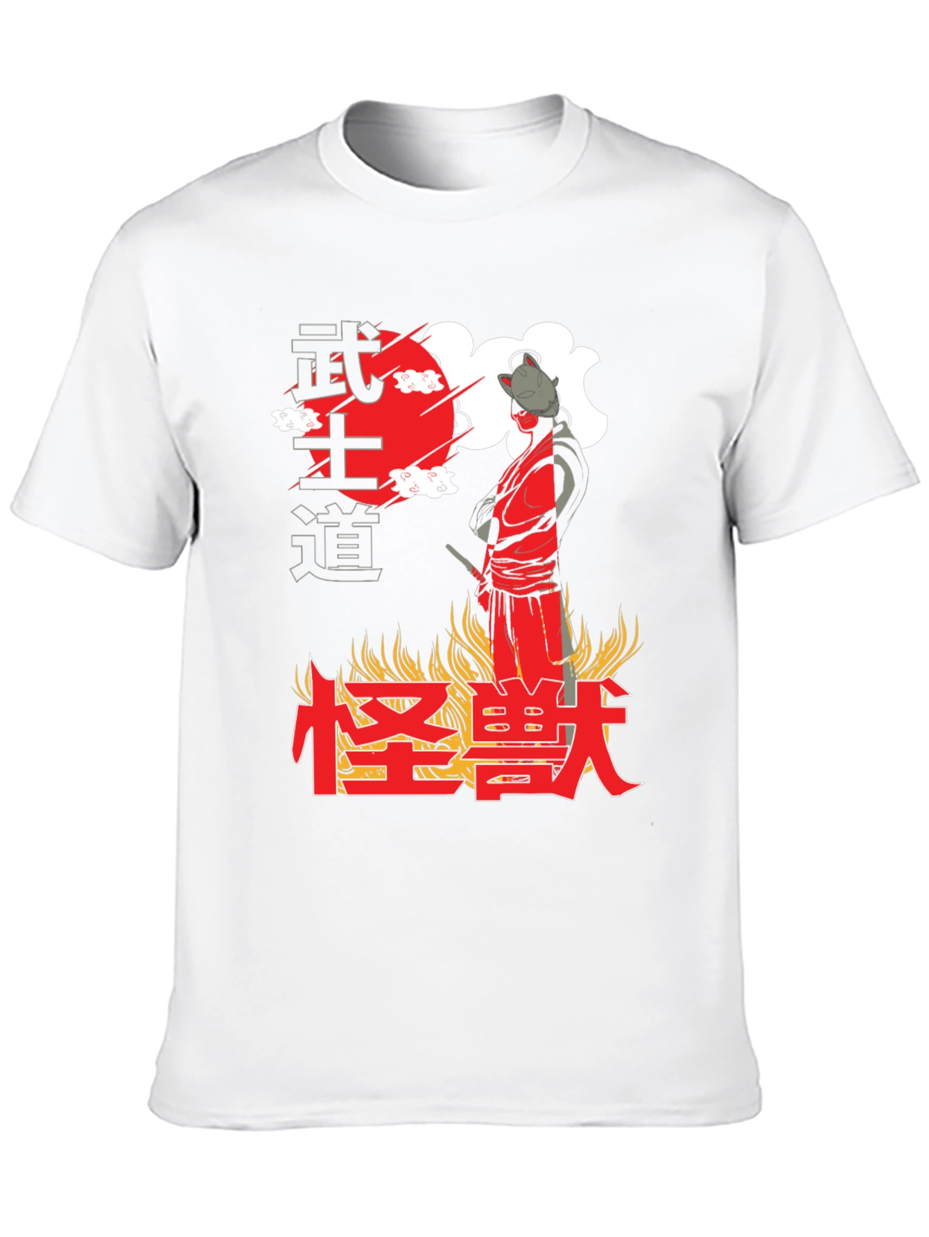 Japanese Warrior Graphic Tee