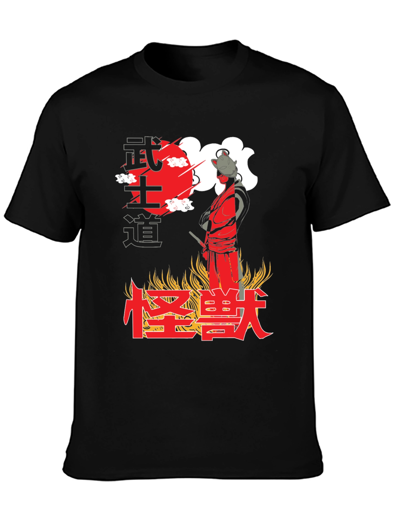 Japanese Warrior Graphic Tee