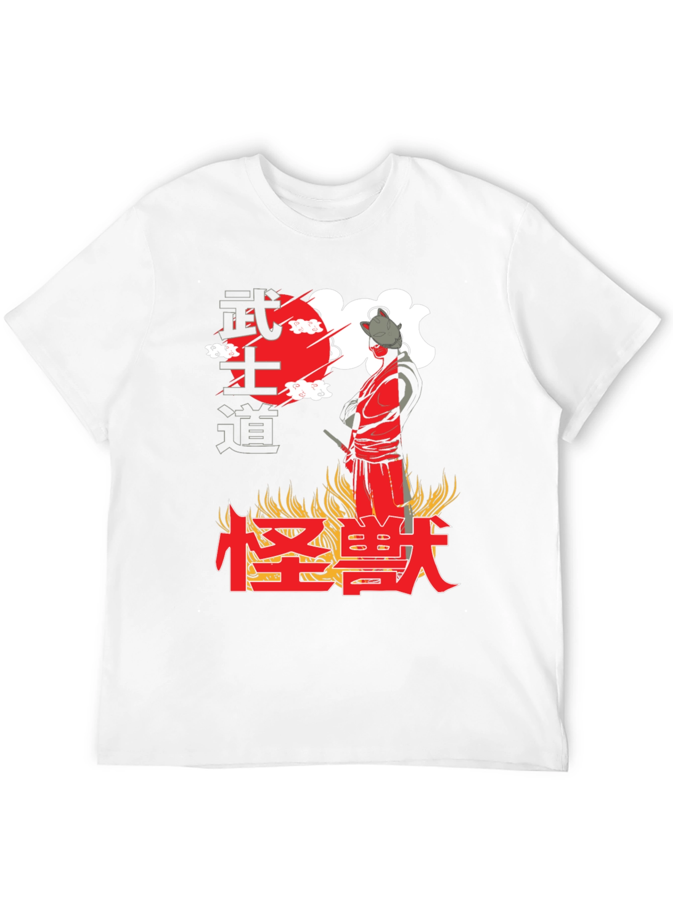 Japanese Warrior Graphic Tee
