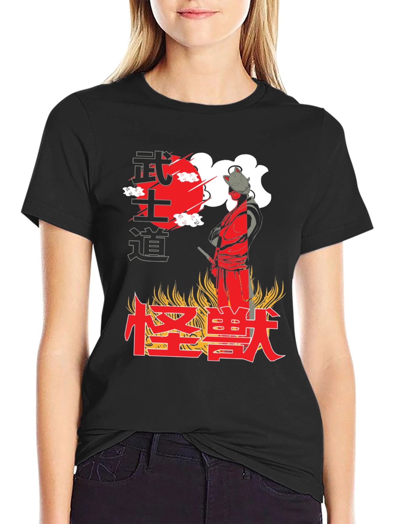 Japanese Warrior Graphic Tee