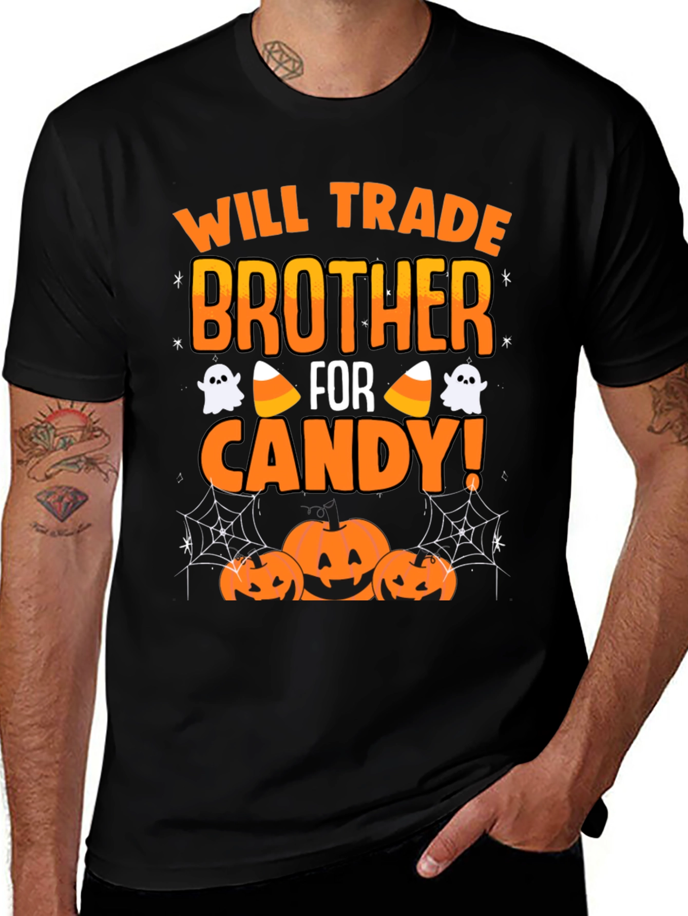 Will Trade Brother For Candy Halloween T-Shirt