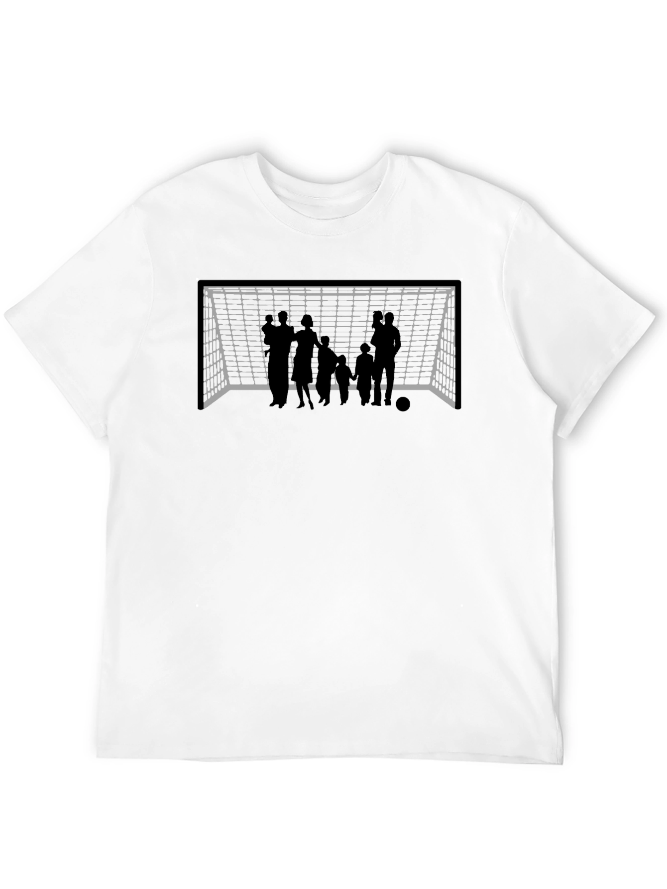 Family Goal T-Shirt - Black Cotton Tee