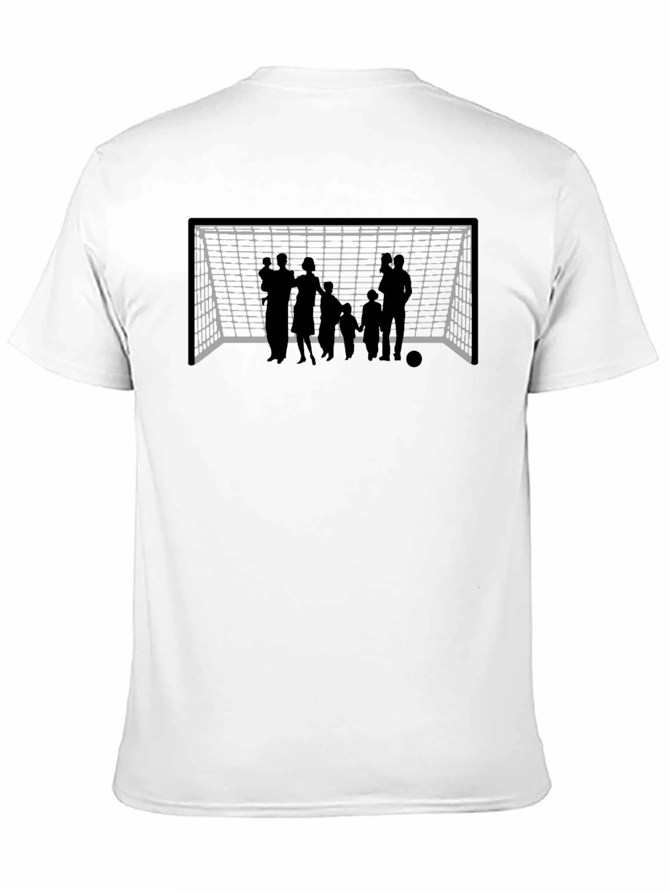 Family Goal T-Shirt - Black Cotton Tee