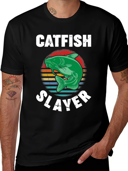 Catfish Slayer Graphic T-Shirt