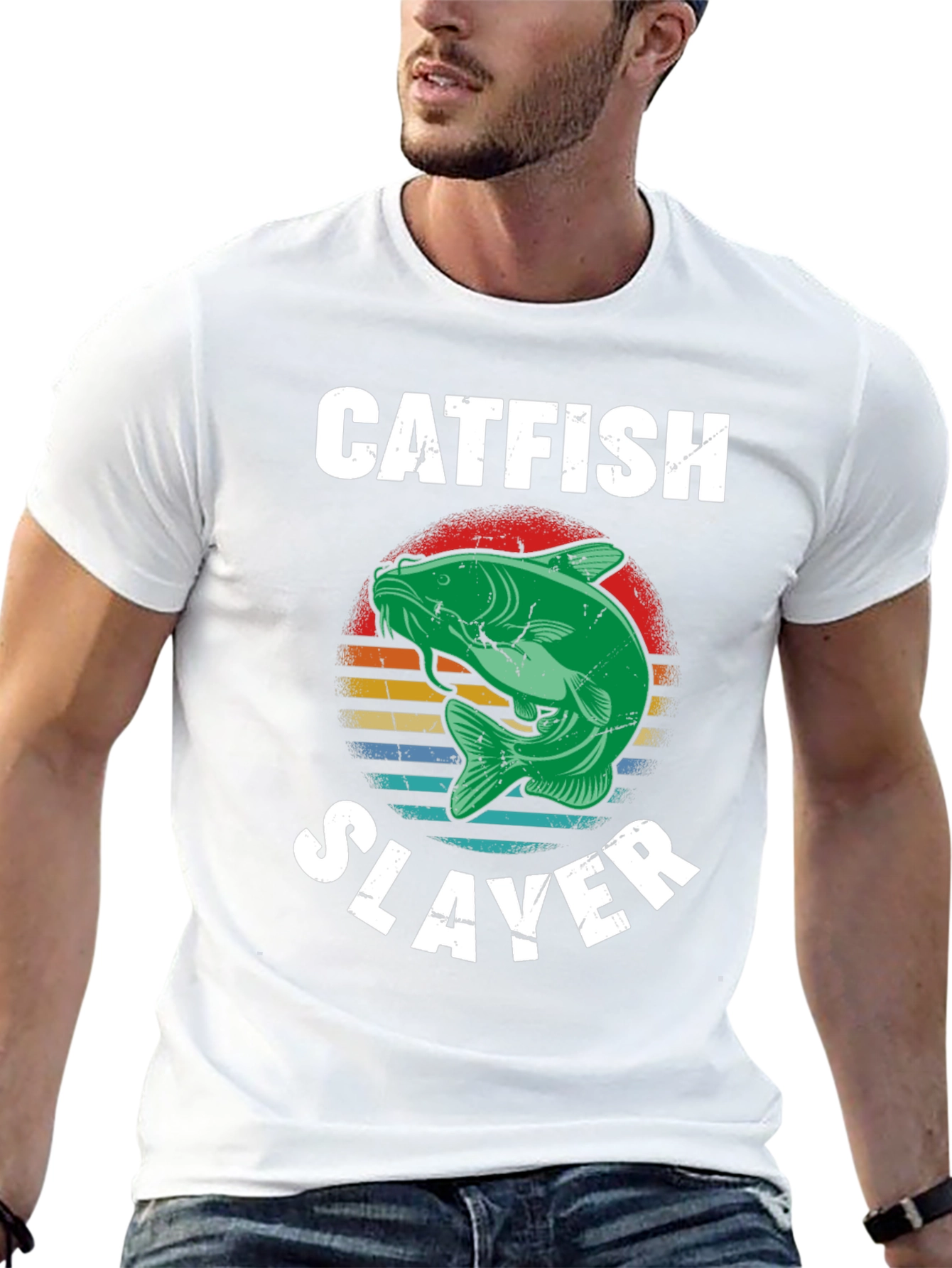 Catfish Slayer Graphic T-Shirt