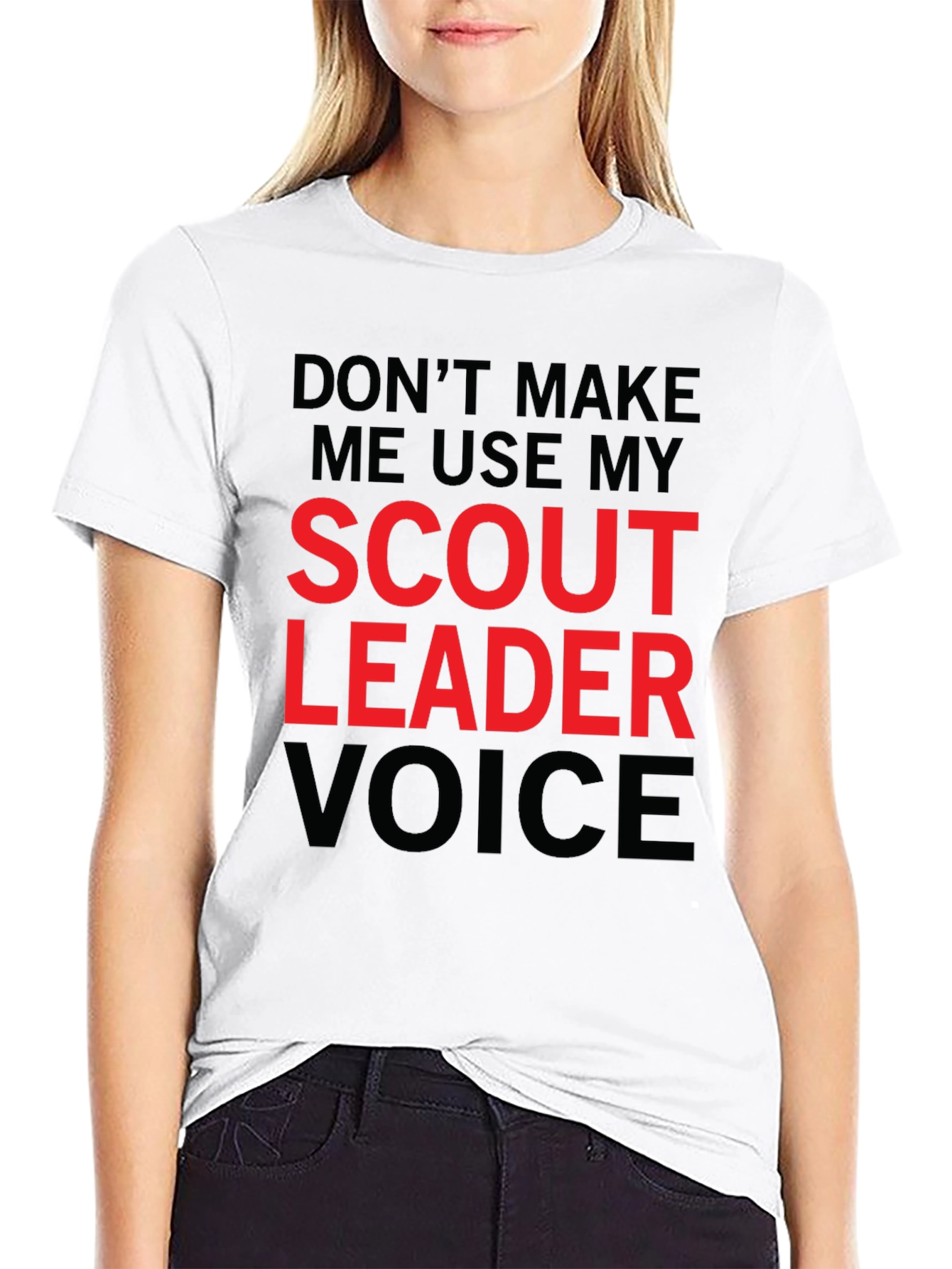 Scout Leader Voice Graphic Tee - Funny Mens T-Shirt