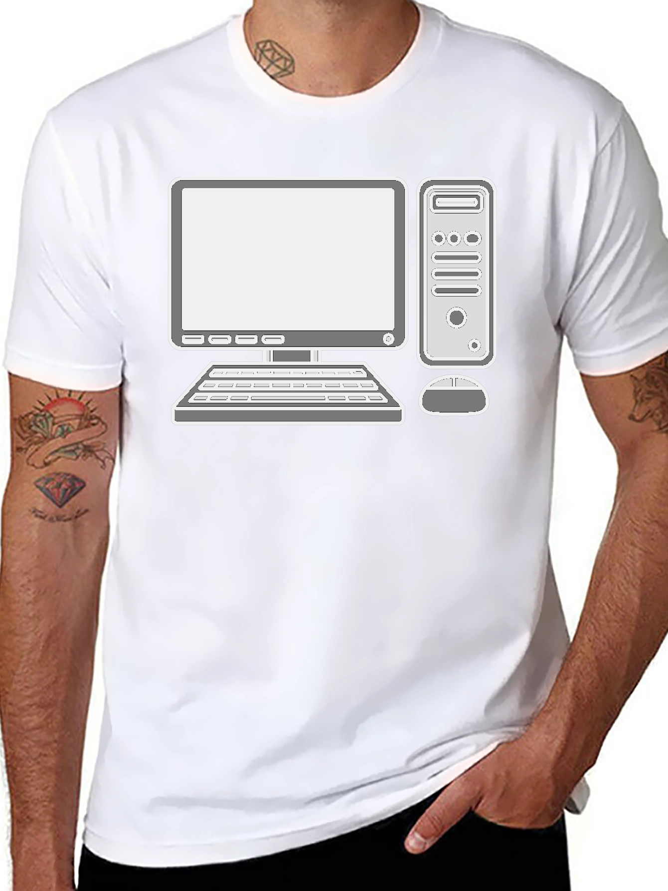 Retro Computer Graphic T-Shirt