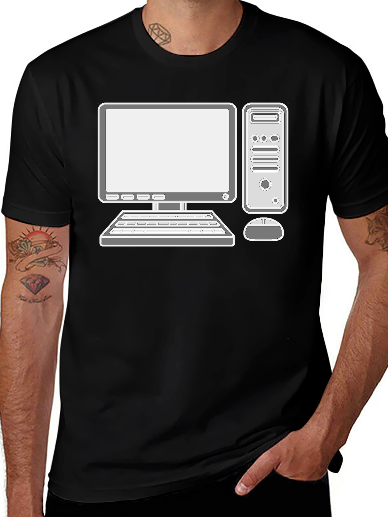 Retro Computer Graphic T-Shirt