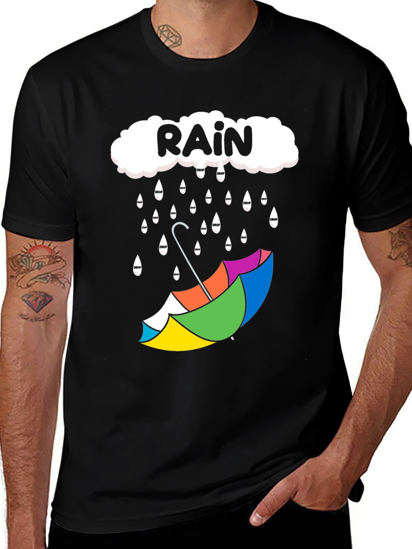 Rain Cloud Umbrella T-Shirt