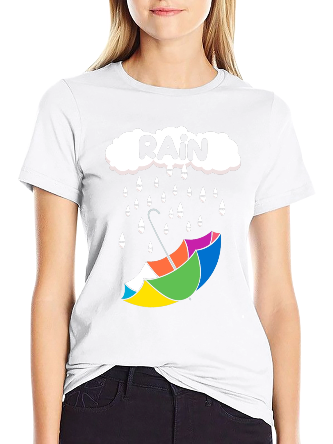 Rain Cloud Umbrella T-Shirt