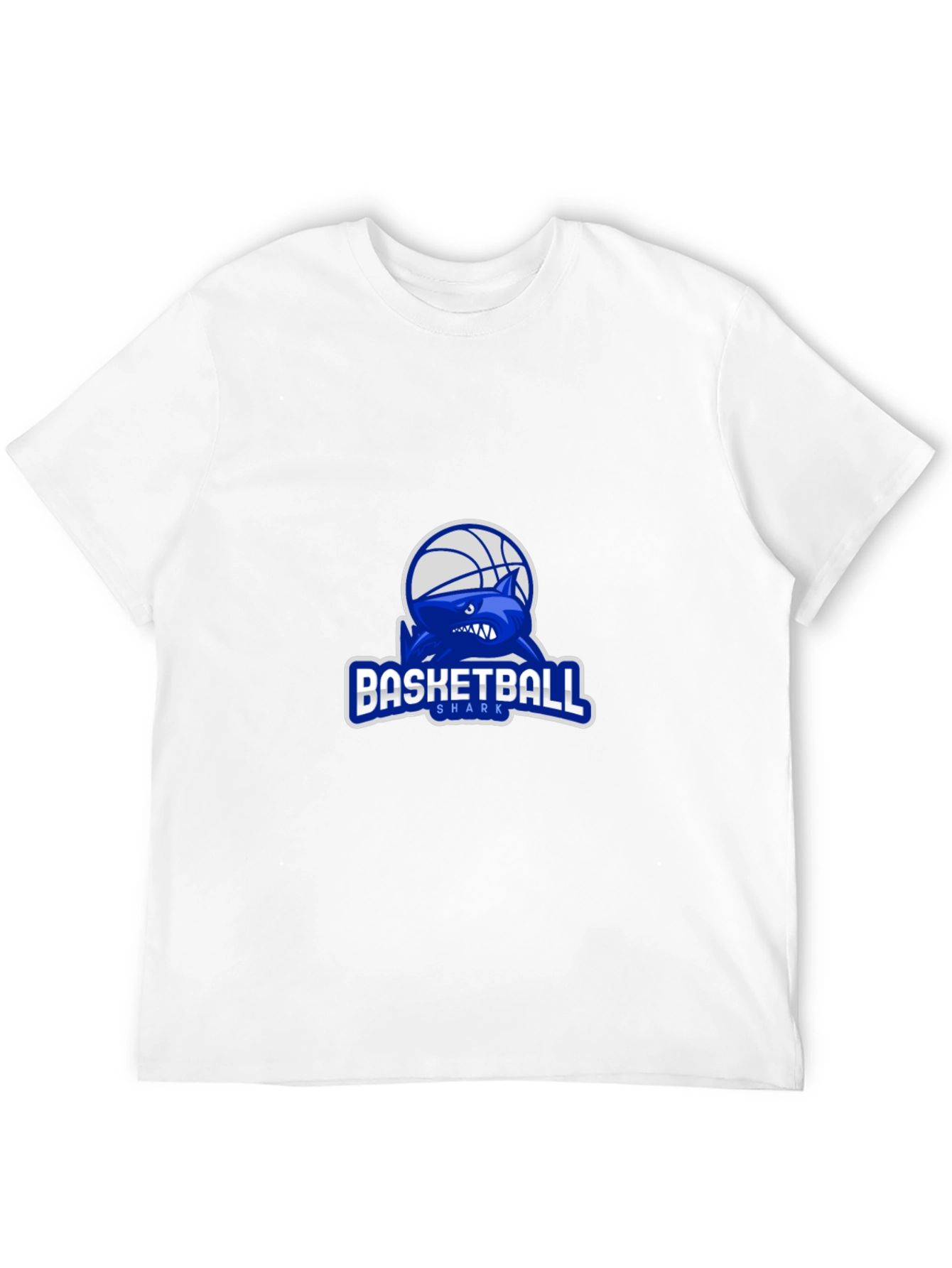 Basketball Shark Graphic Tee - Black