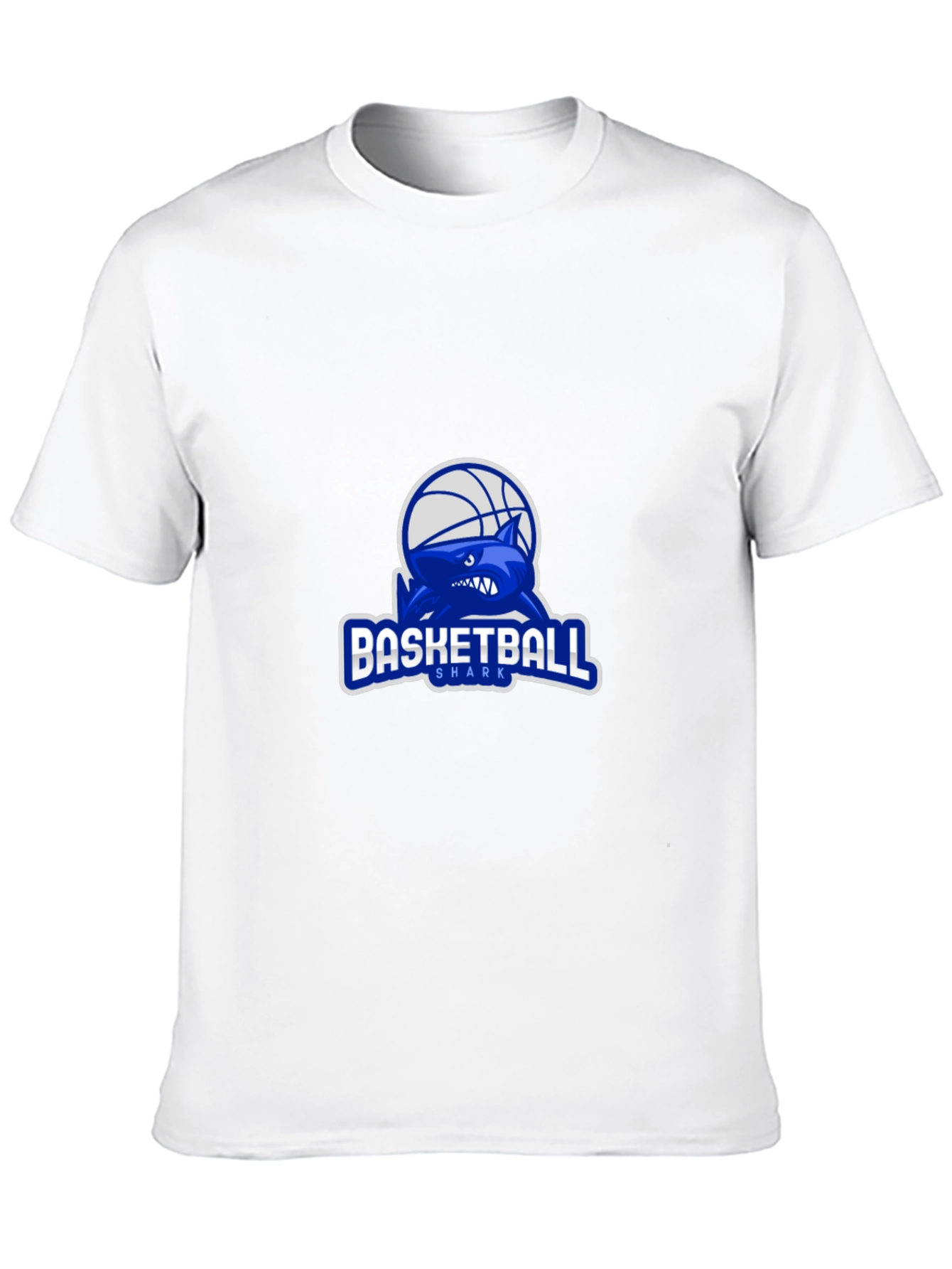 Basketball Shark Graphic Tee - Black