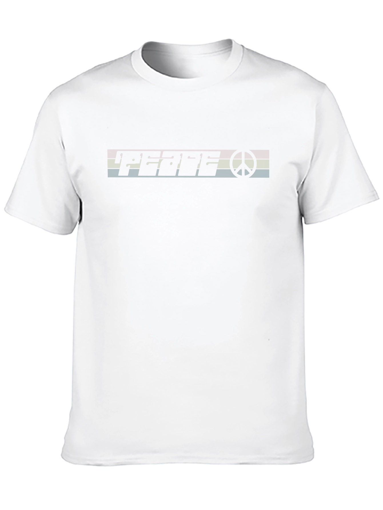 Retro Stripe Graphic Tee - Stylish Comfort
