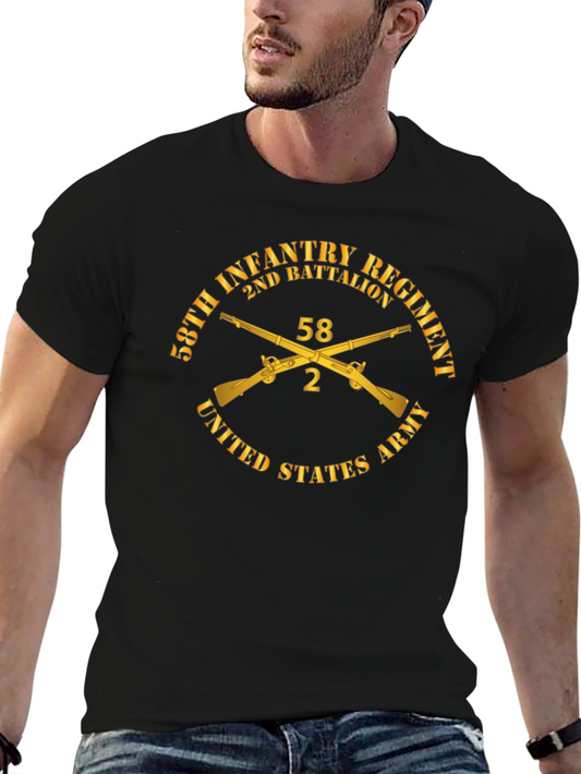 58th Infantry Regiment 2nd Battalion T-Shirt