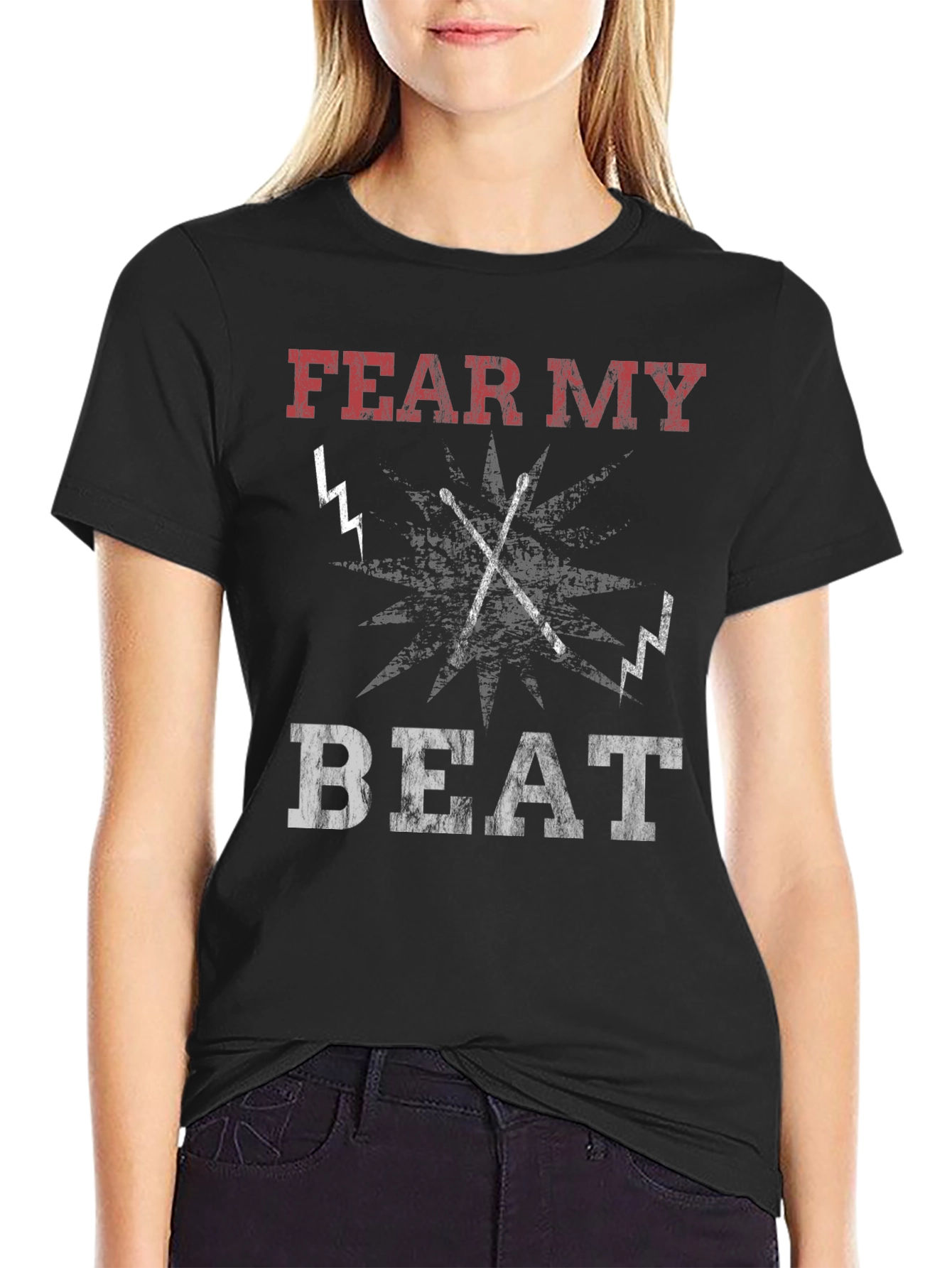 Fear My Beat Drummer T-Shirt
