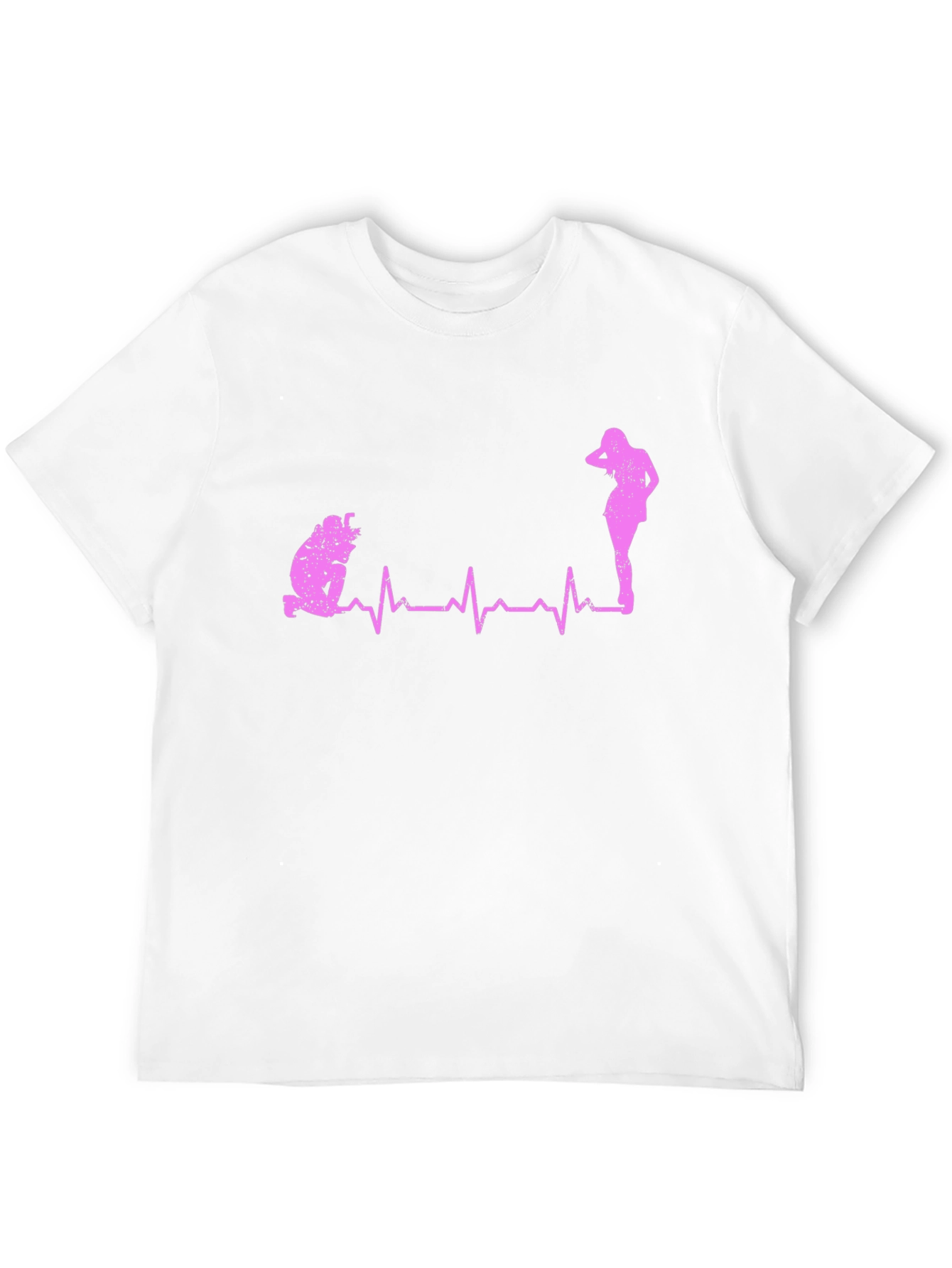 Funny Proposal Heartbeat Graphic Tee