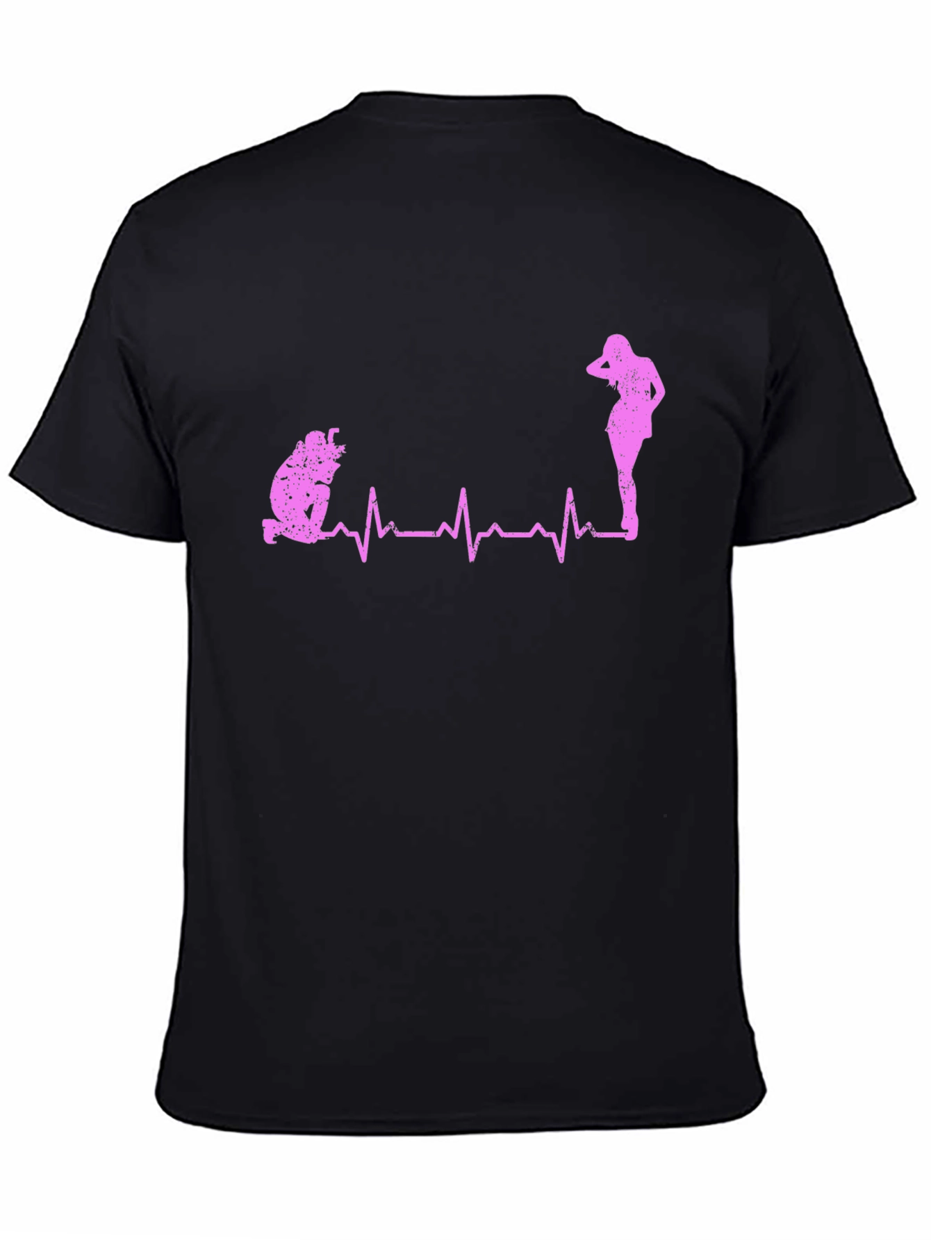 Funny Proposal Heartbeat Graphic Tee