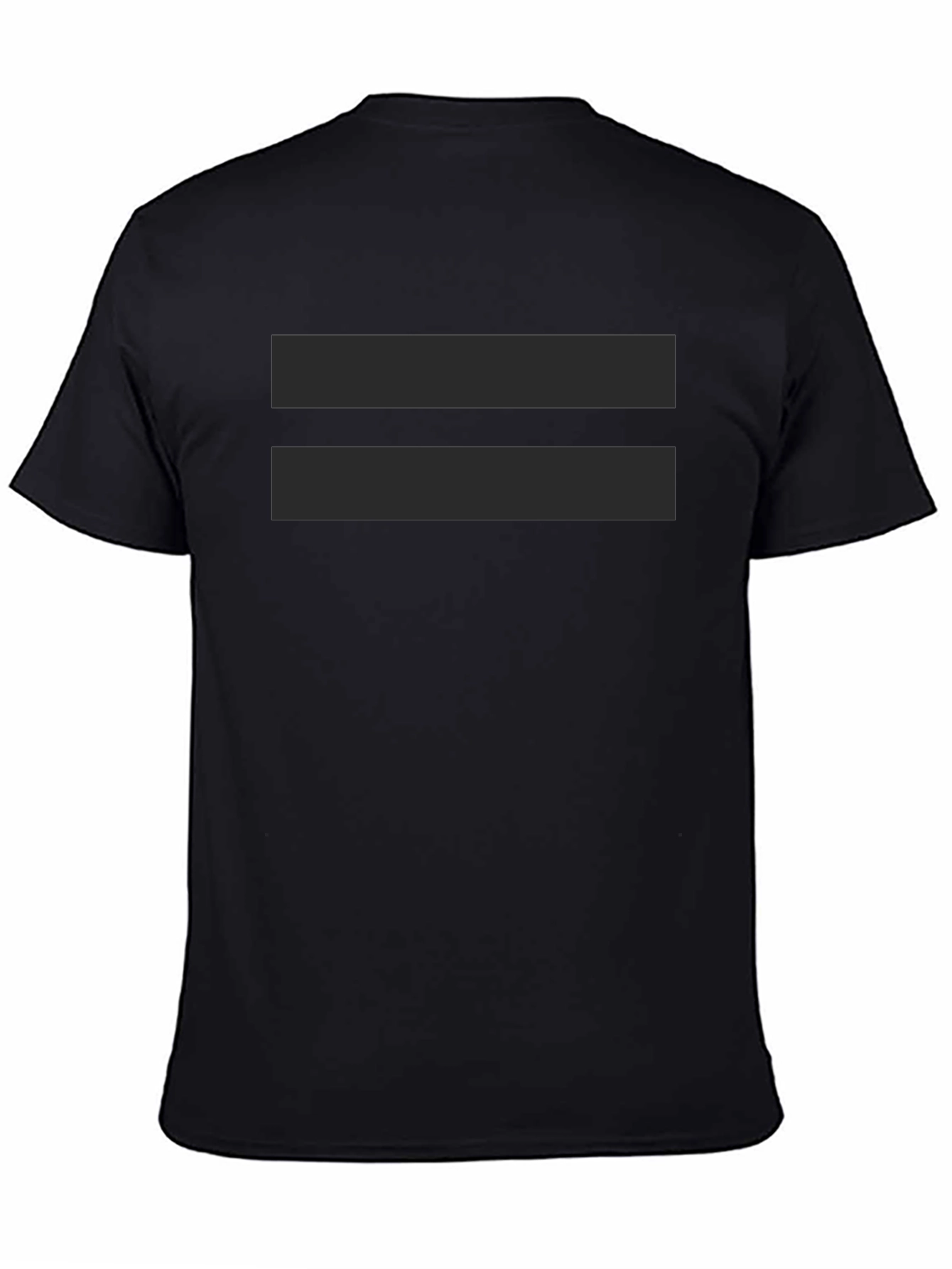 Equality Symbol Black T-Shirt - Simple Statement Tee
