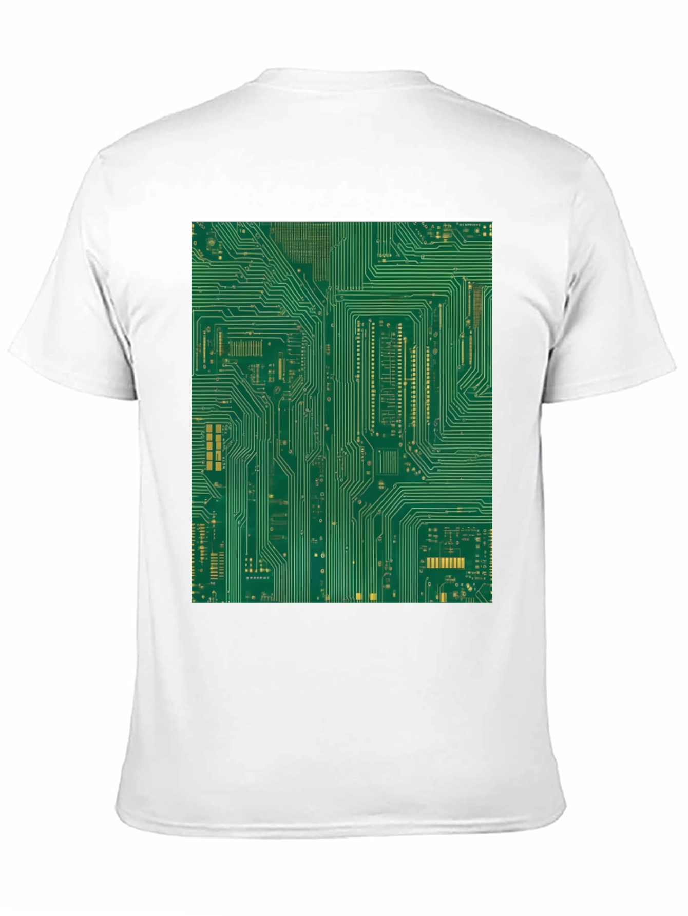 Circuit Board Graphic Tee - Black