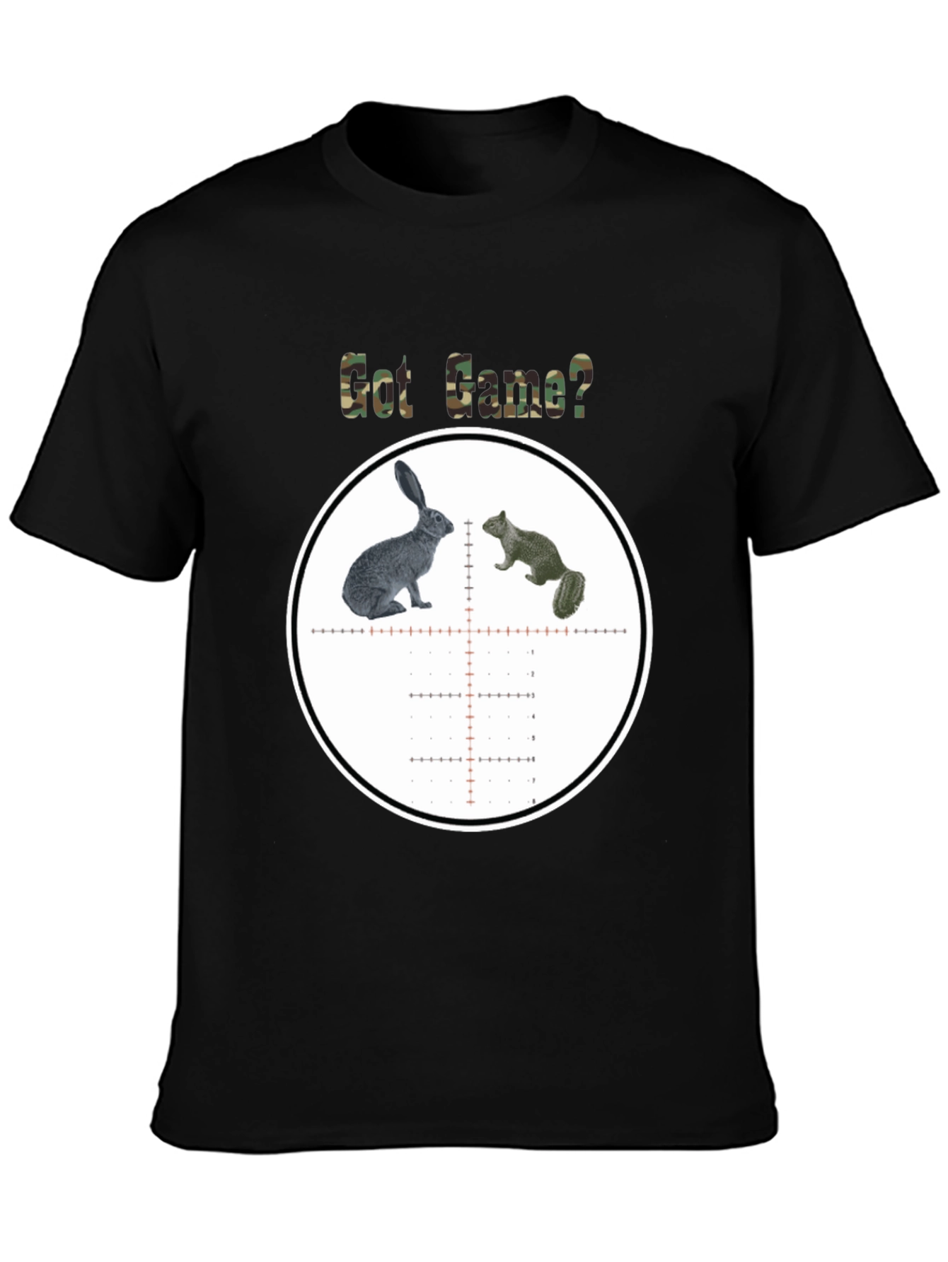 Got Game? Hunting T-Shirt - Rabbit & Squirrel Target