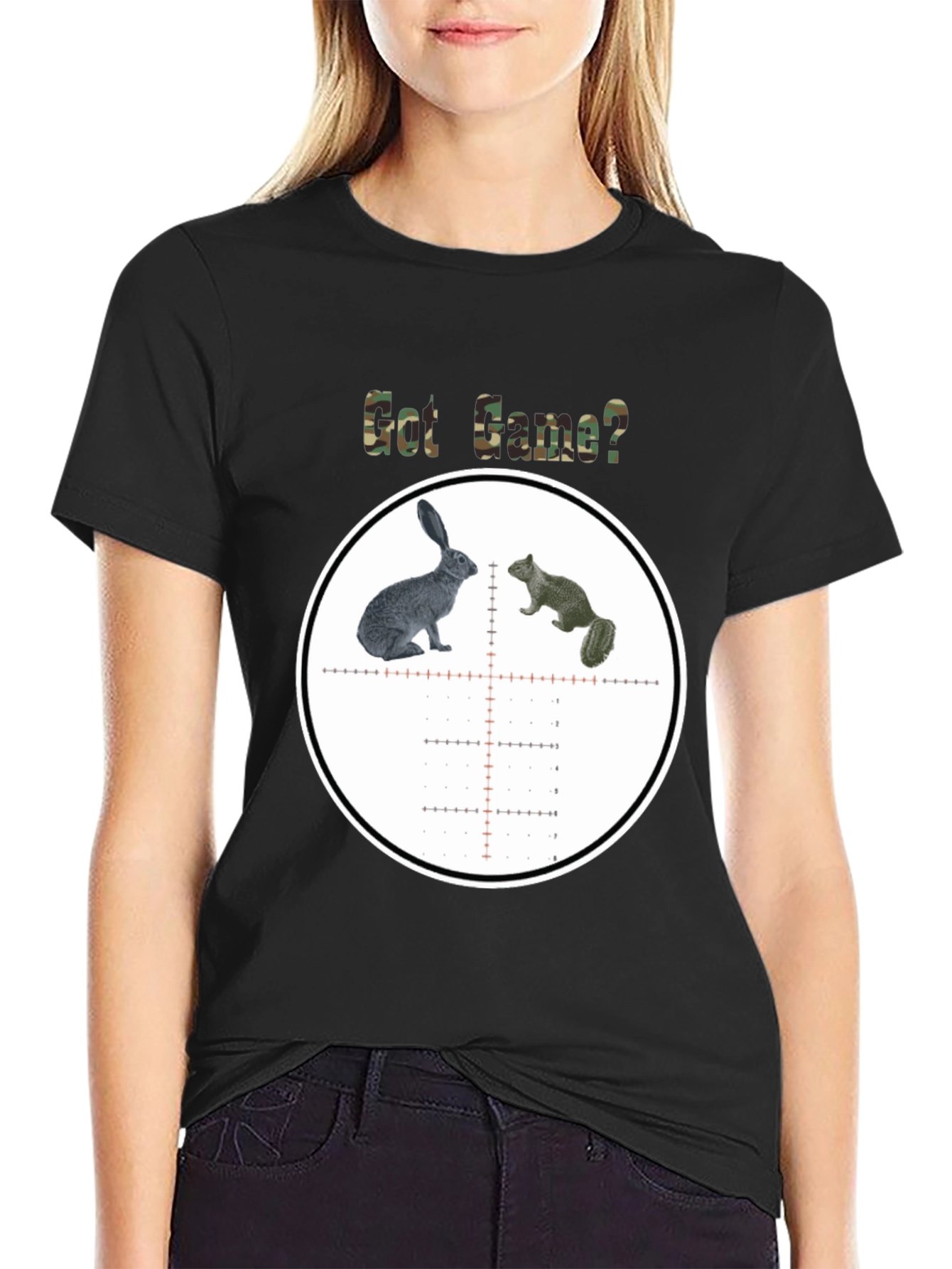 Got Game? Hunting T-Shirt - Rabbit & Squirrel Target
