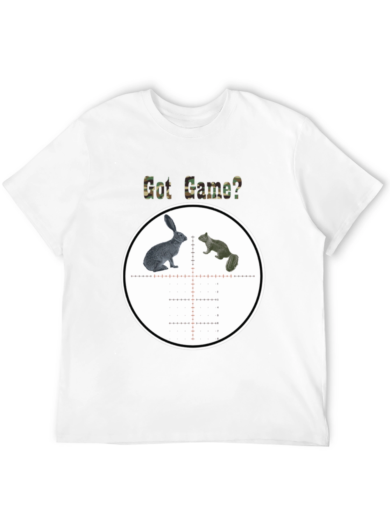 Got Game? Hunting T-Shirt - Rabbit & Squirrel Target