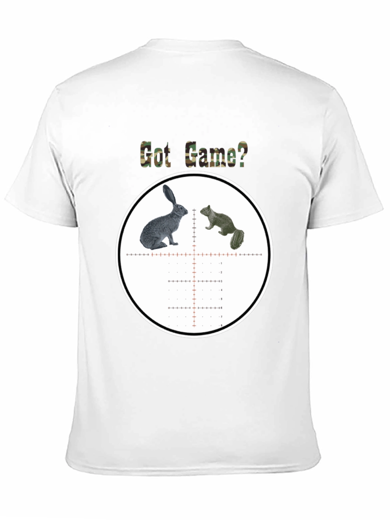 Got Game? Hunting T-Shirt - Rabbit & Squirrel Target