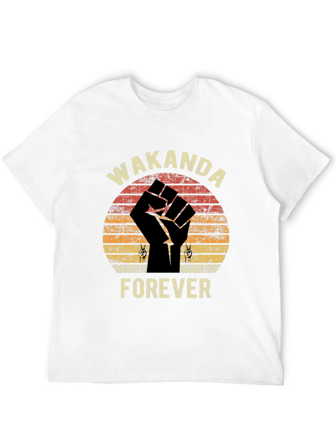 Wakanda Forever Black T-Shirt