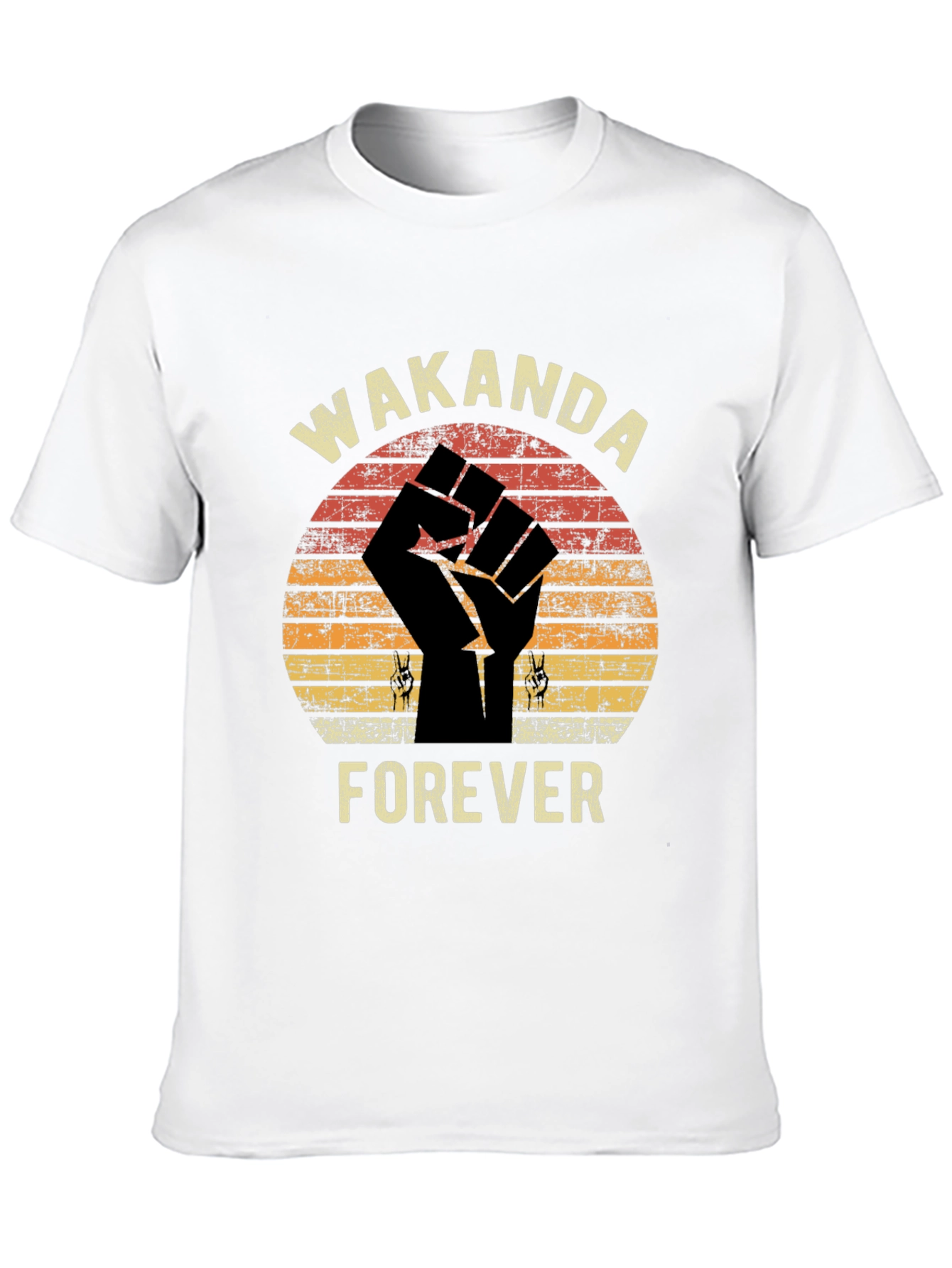 Wakanda Forever Black T-Shirt