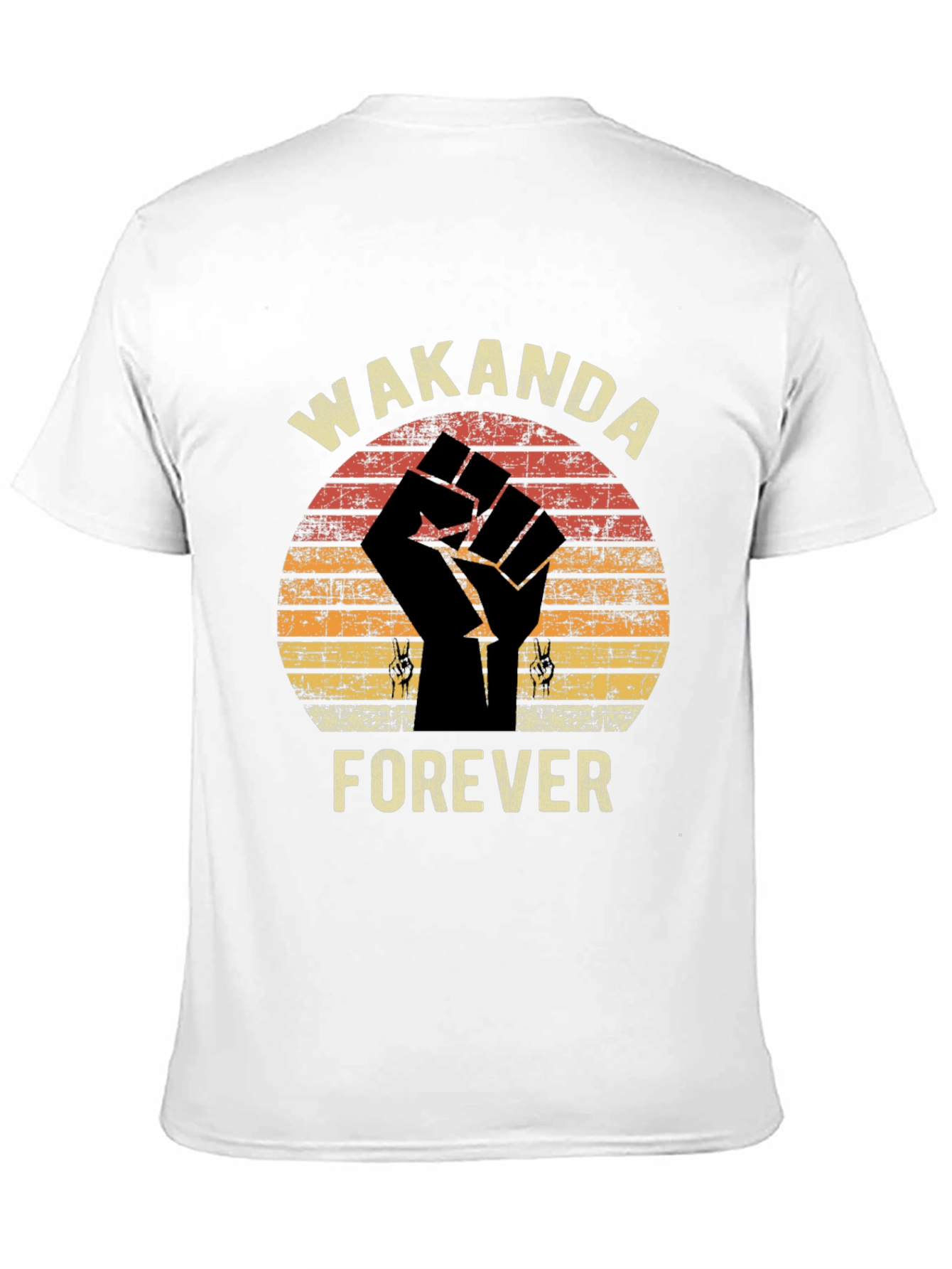 Wakanda Forever Black T-Shirt