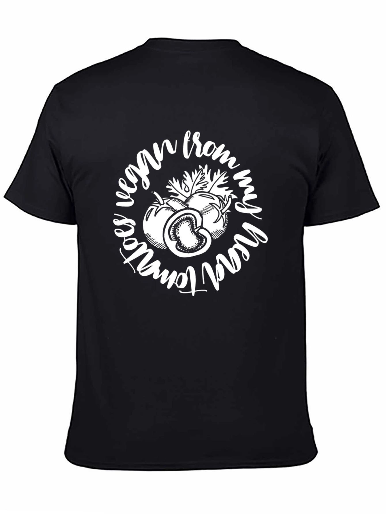 Vegan From My Head Tomatoes T-Shirt