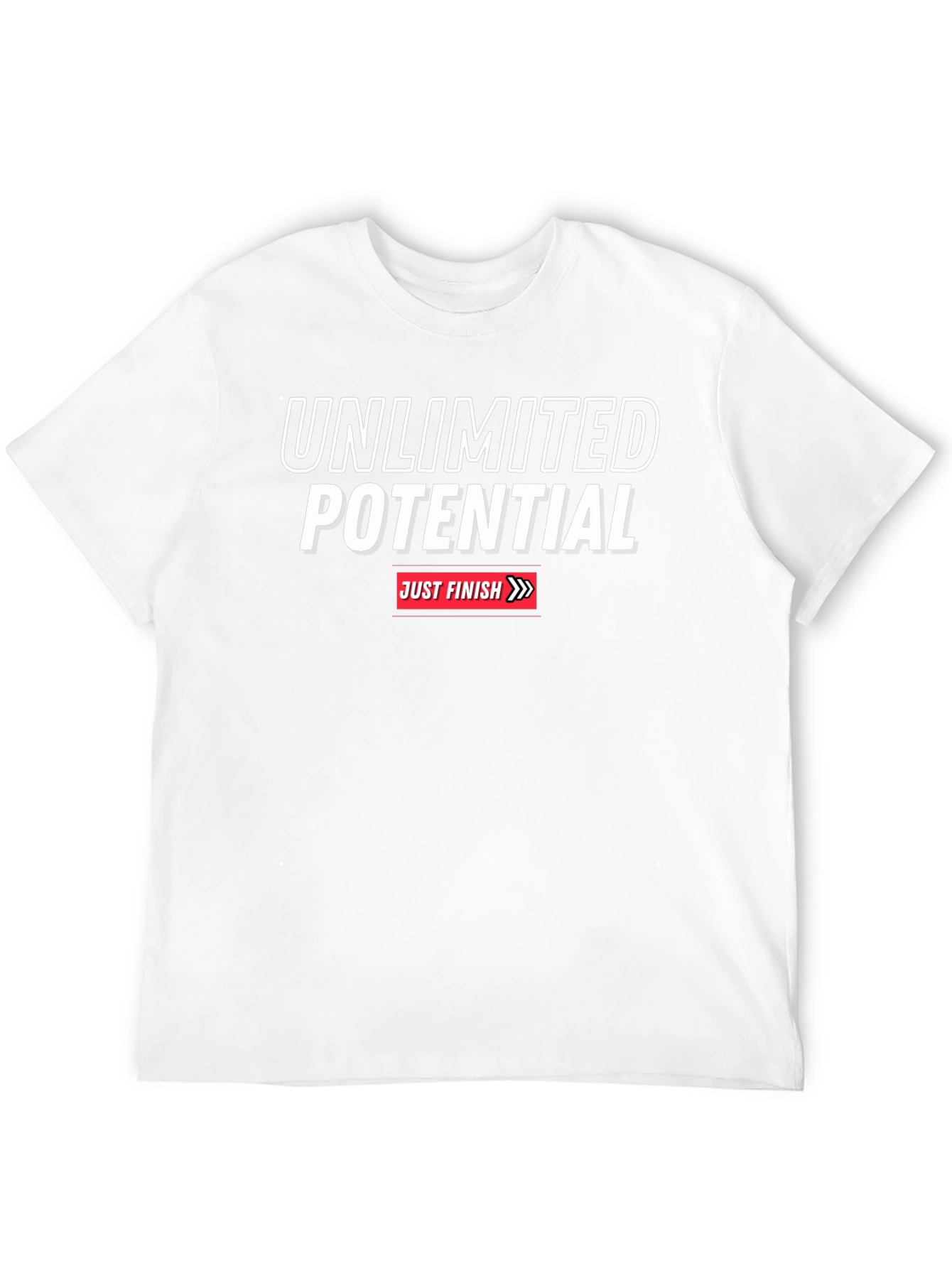Unlimited Potential Black Graphic T-Shirt