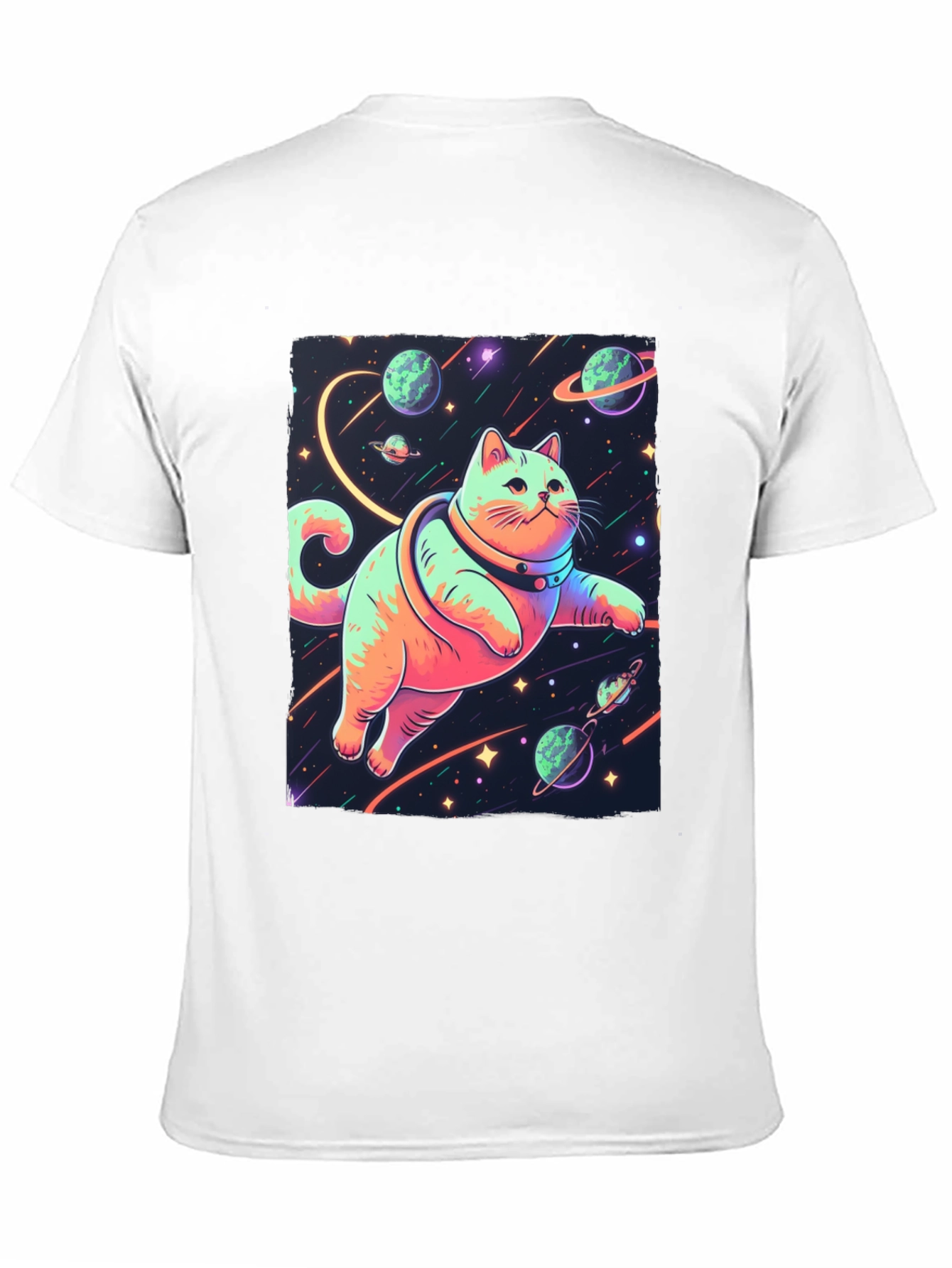 Cosmic Cat T-Shirt - Space Adventure Tee
