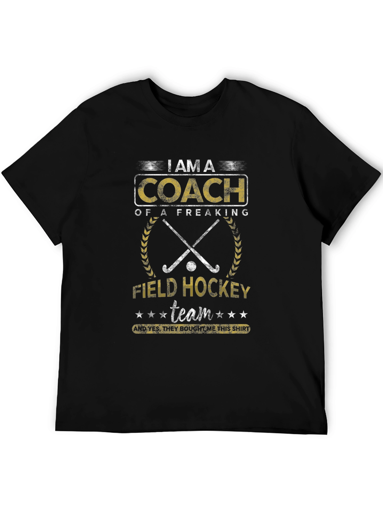 Field Hockey Coach Graphic T-Shirt - Team Gift