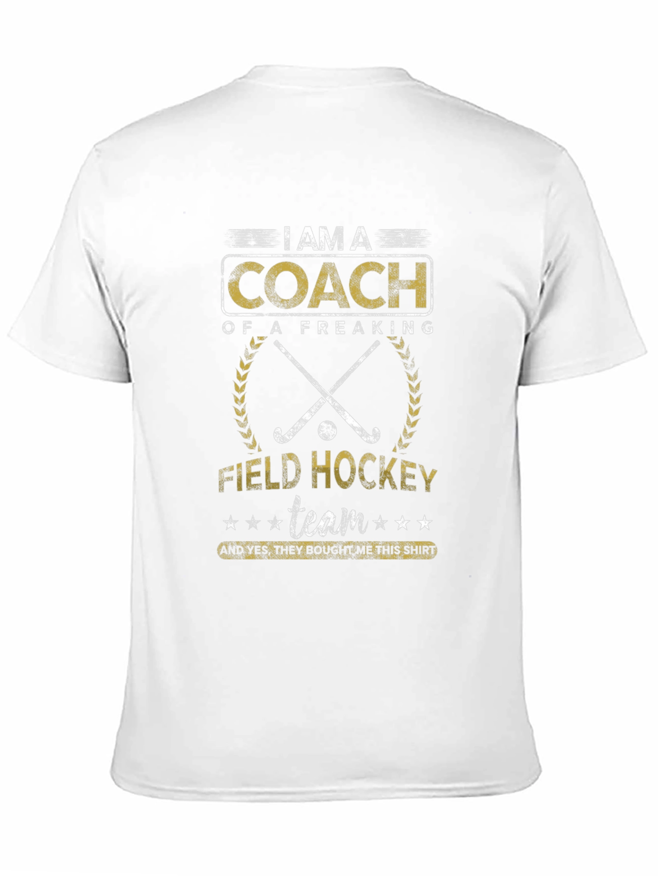 Field Hockey Coach Graphic T-Shirt - Team Gift