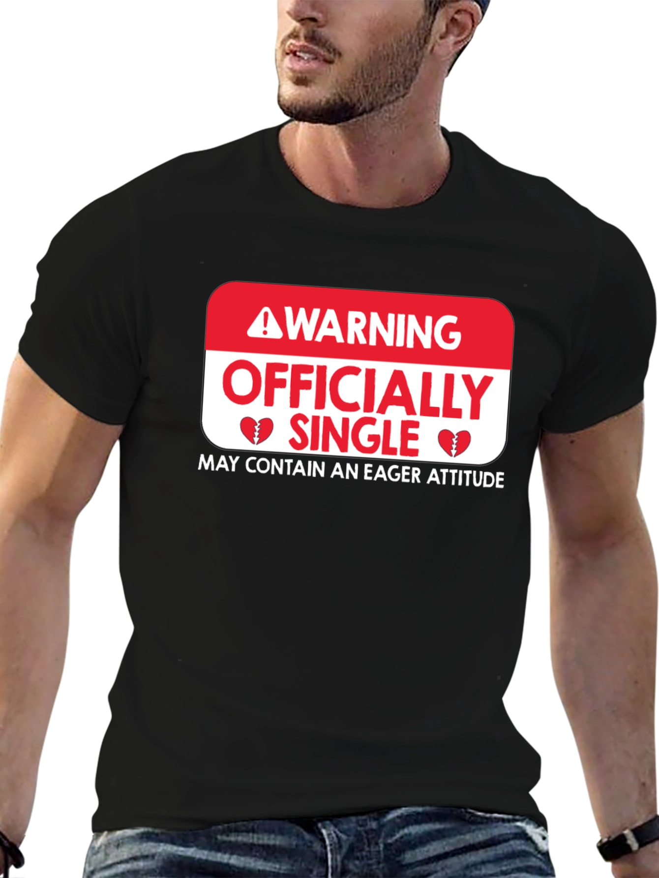 Officially Single Warning T-Shirt