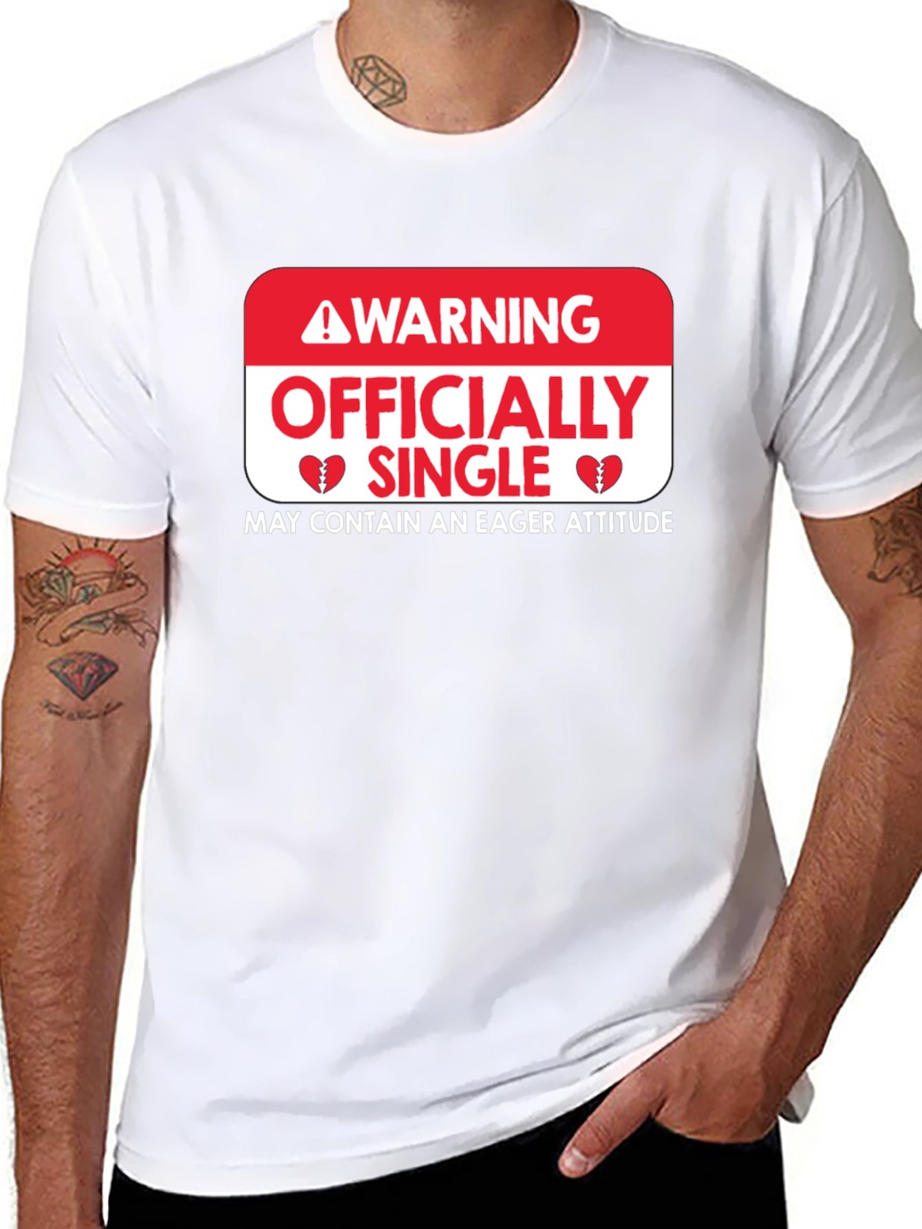 Officially Single Warning T-Shirt