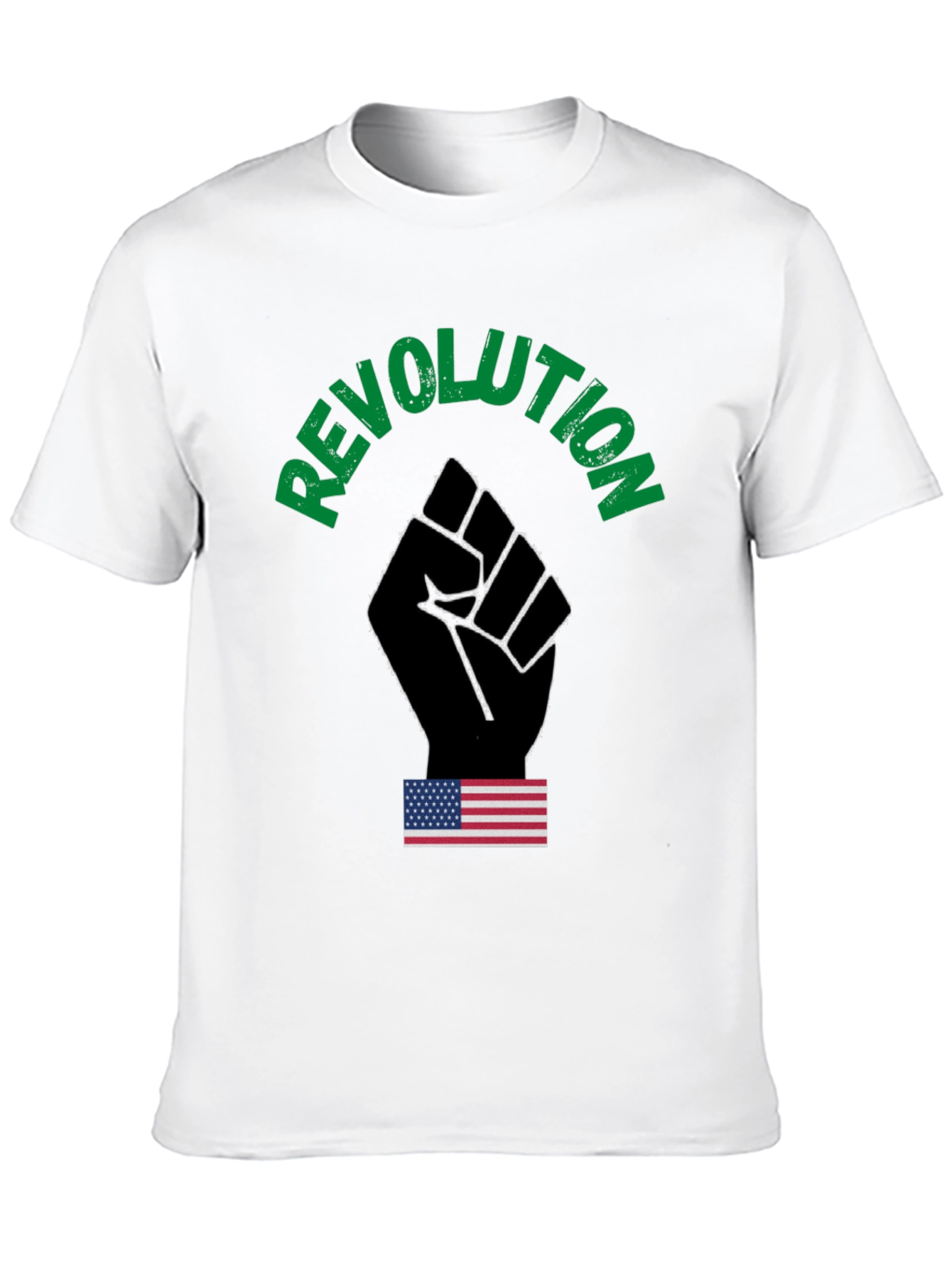 Revolution Fist Graphic T-Shirt - Black