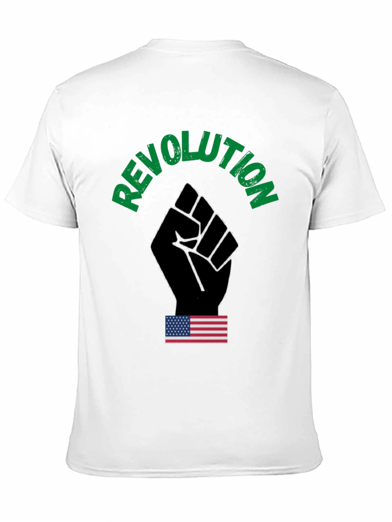 Revolution Fist Graphic T-Shirt - Black