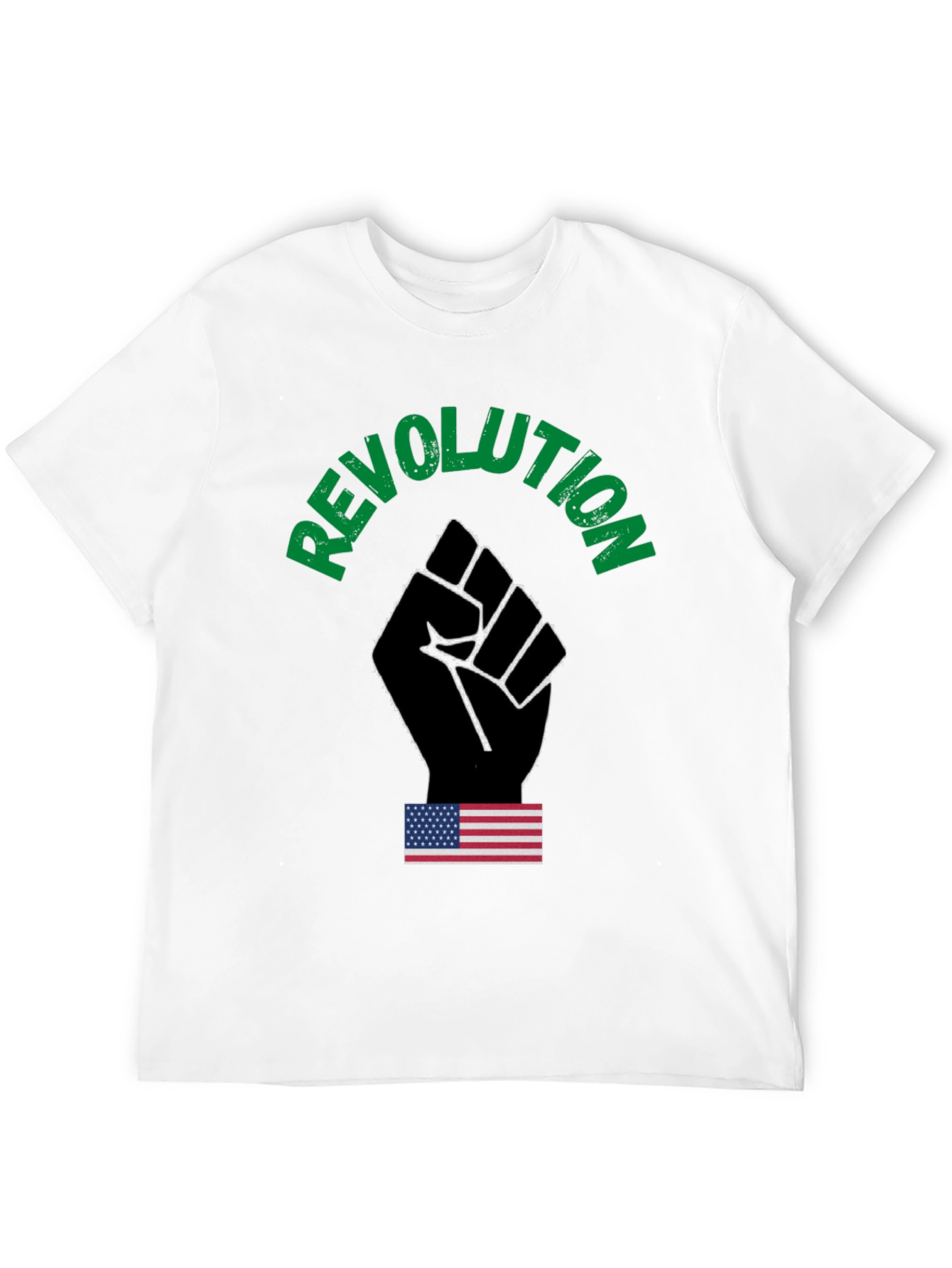 Revolution Fist Graphic T-Shirt - Black