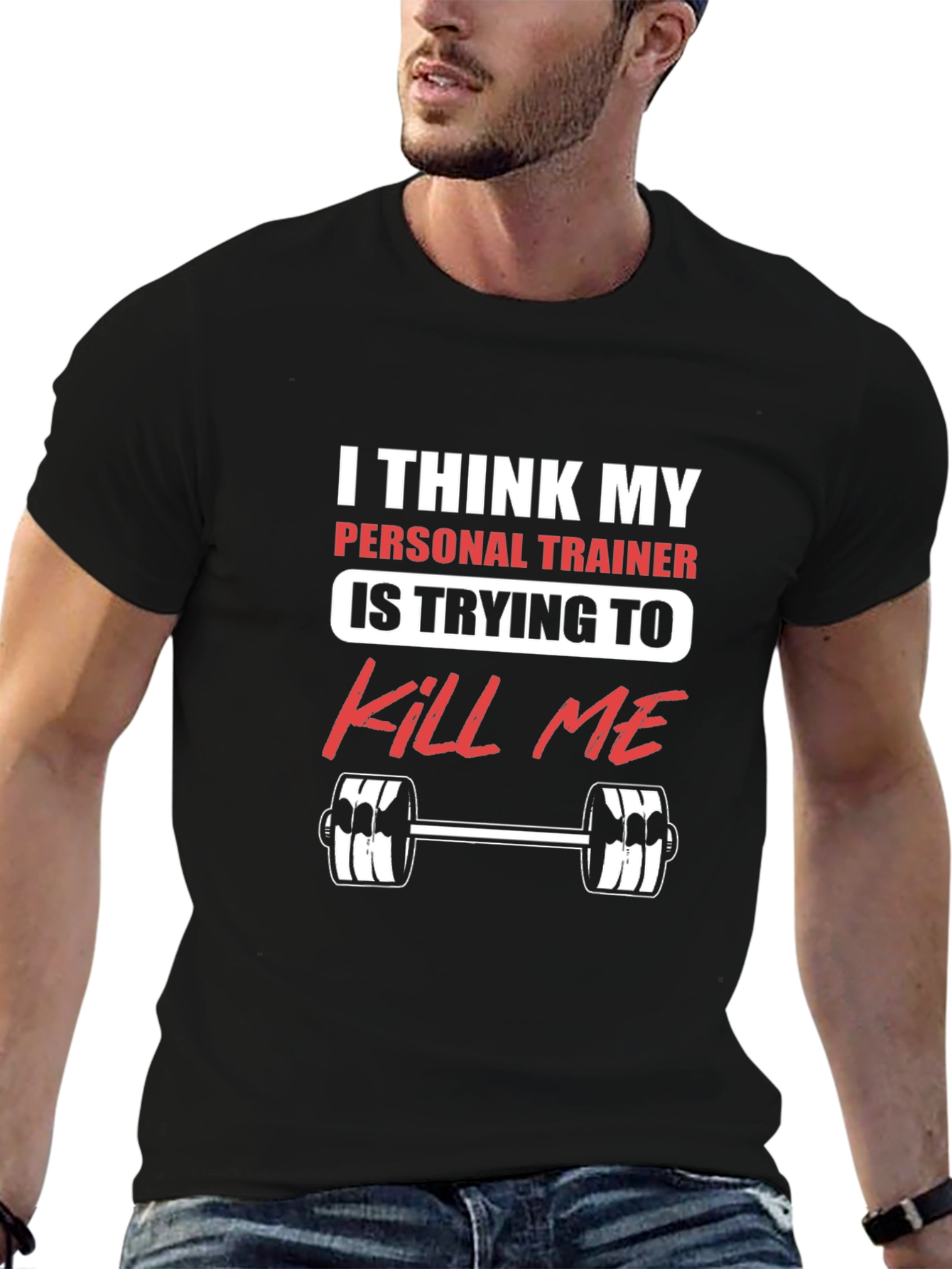 Funny Personal Trainer Gym Workout T-Shirt